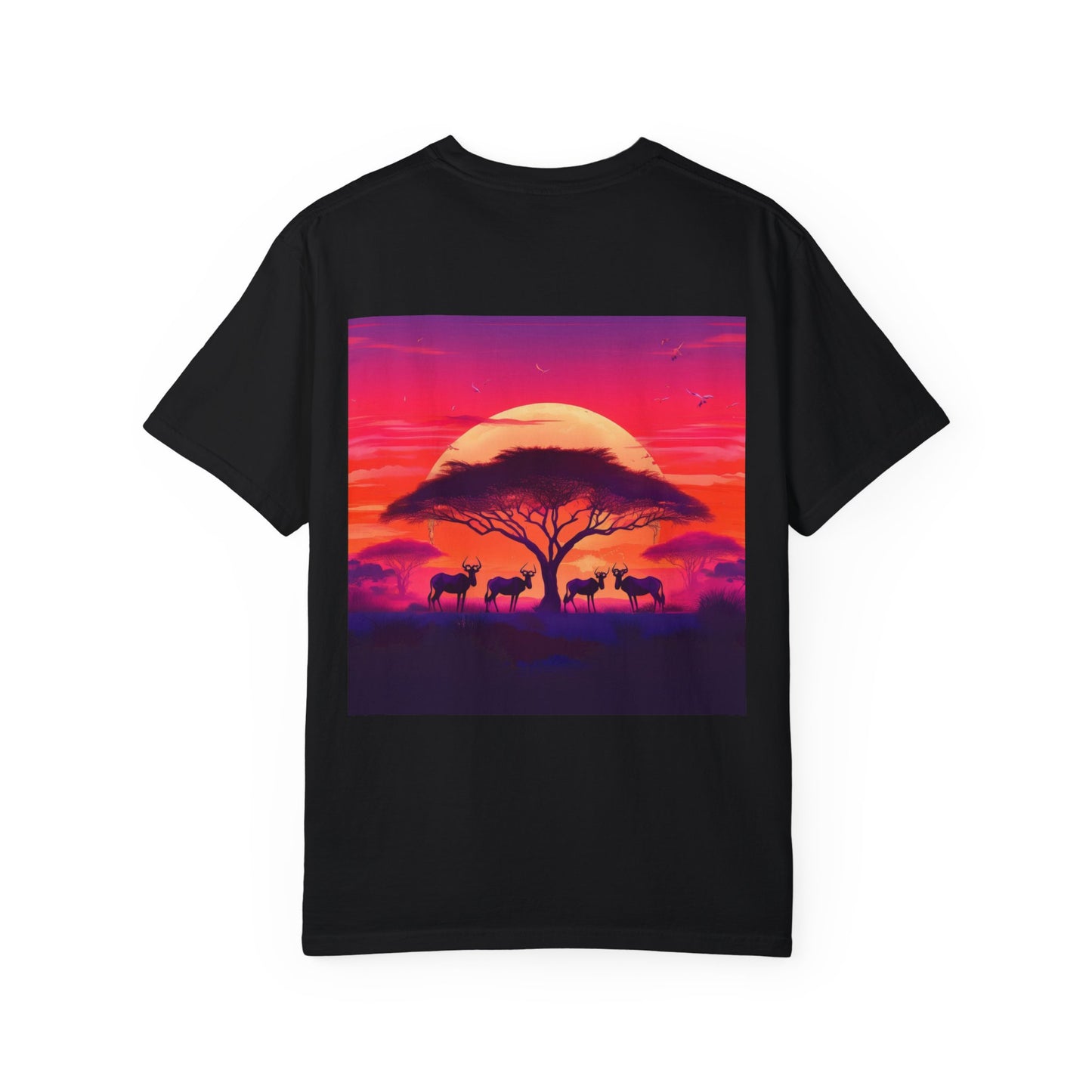 Safari Sunset, Unisex T-shirt