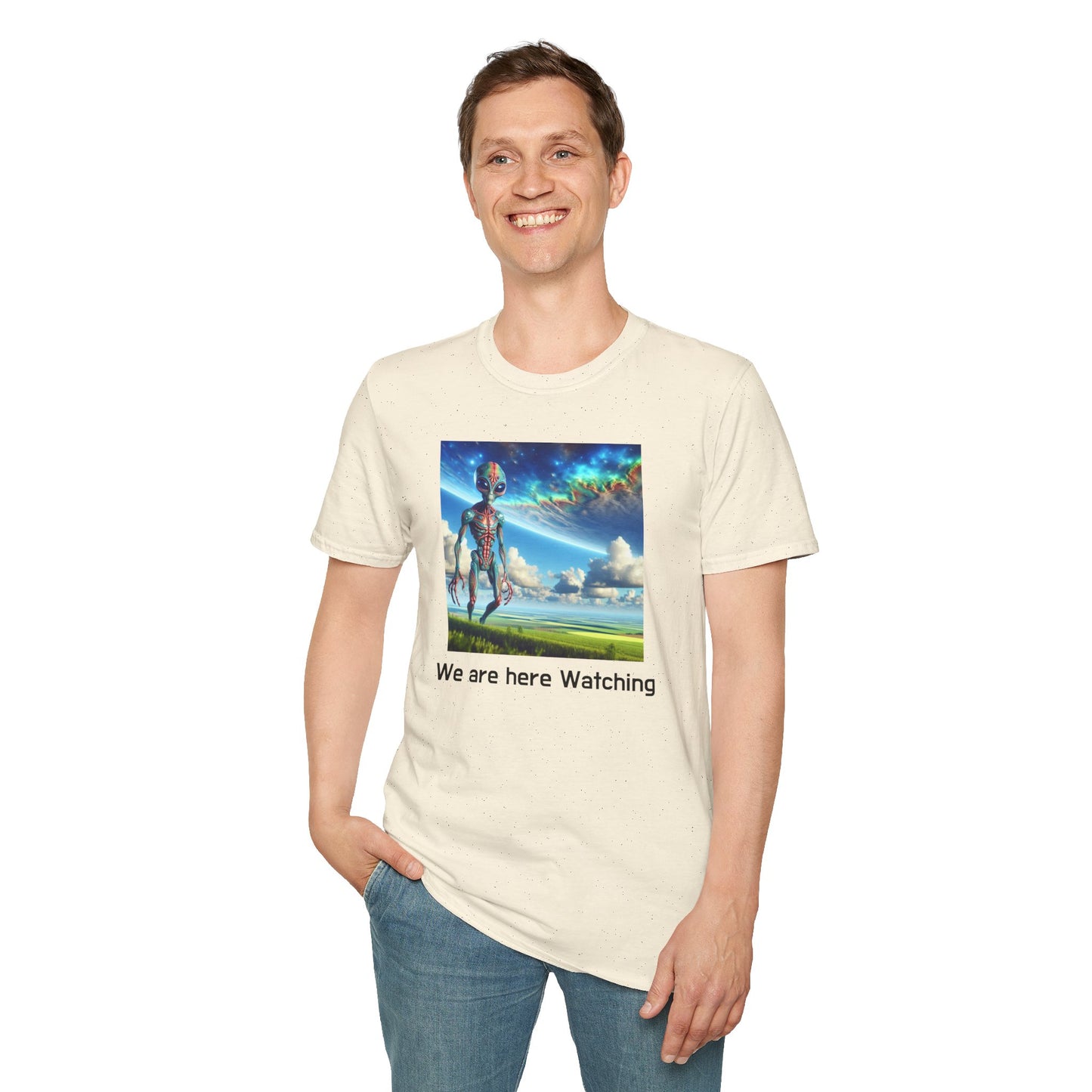 We are here Watching, Unisex T-Shirt