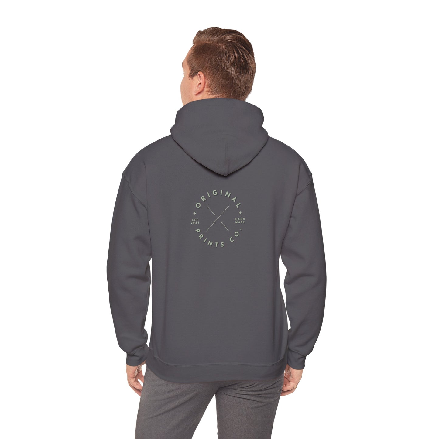 Original Prints Co Logo, Unisex Heavy Blend™ Hooded Sweatshirt