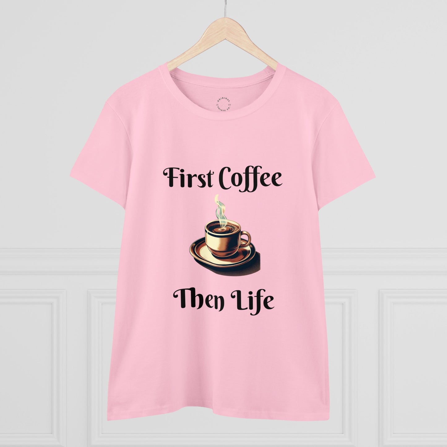 Women's Cotton Tee, Coffee