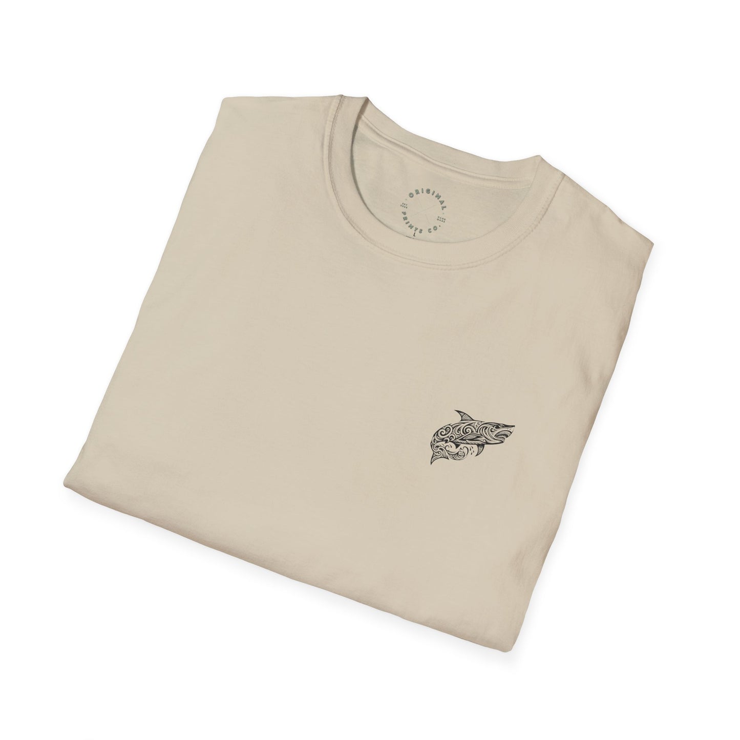 Unisex Shark Design Softstyle T-Shirt