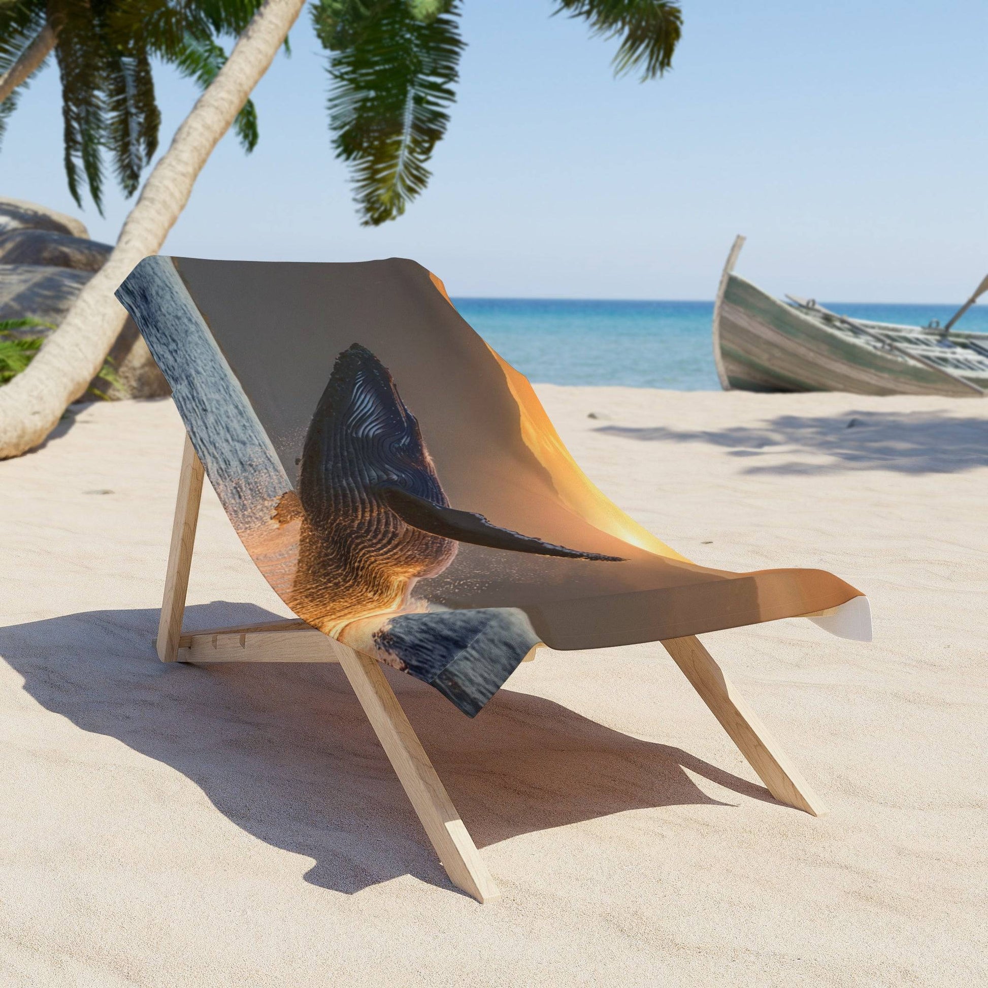 Humpback Whale, Beach Towel