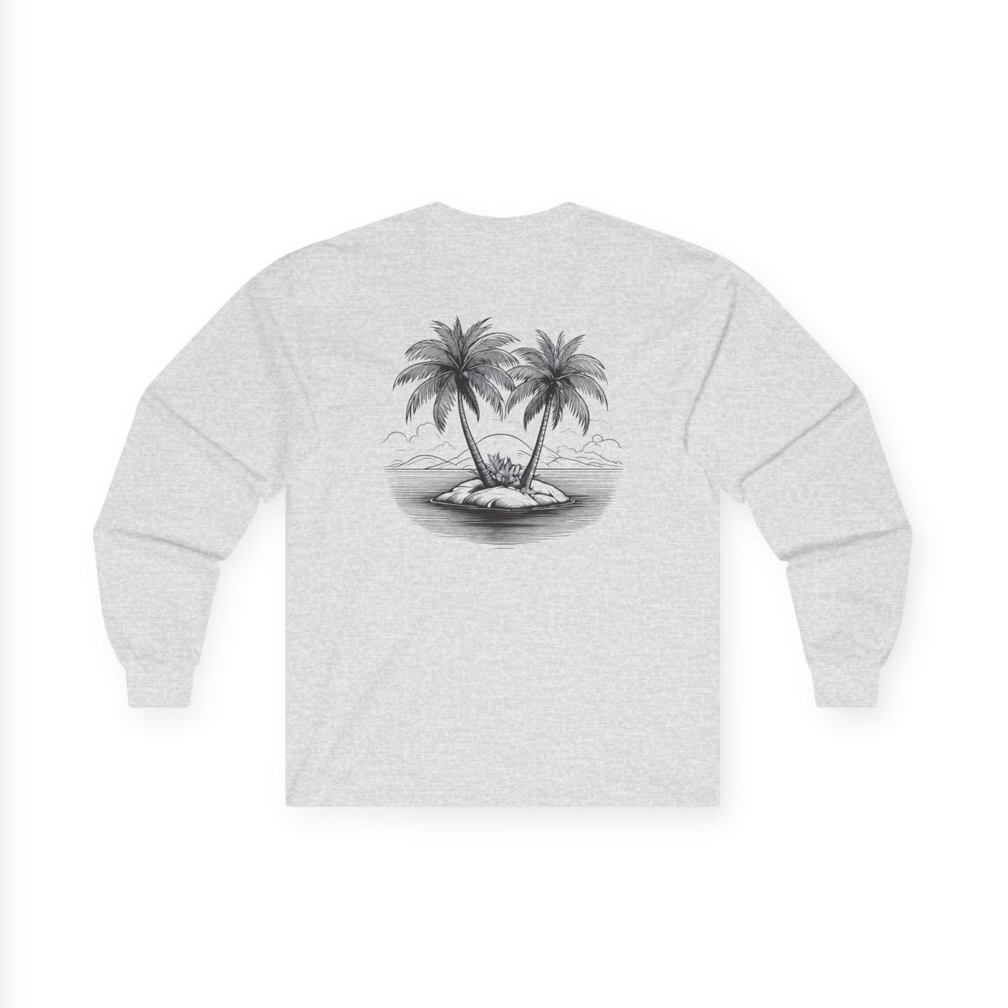 Island Life Unisex Cotton Long Sleeve Tee