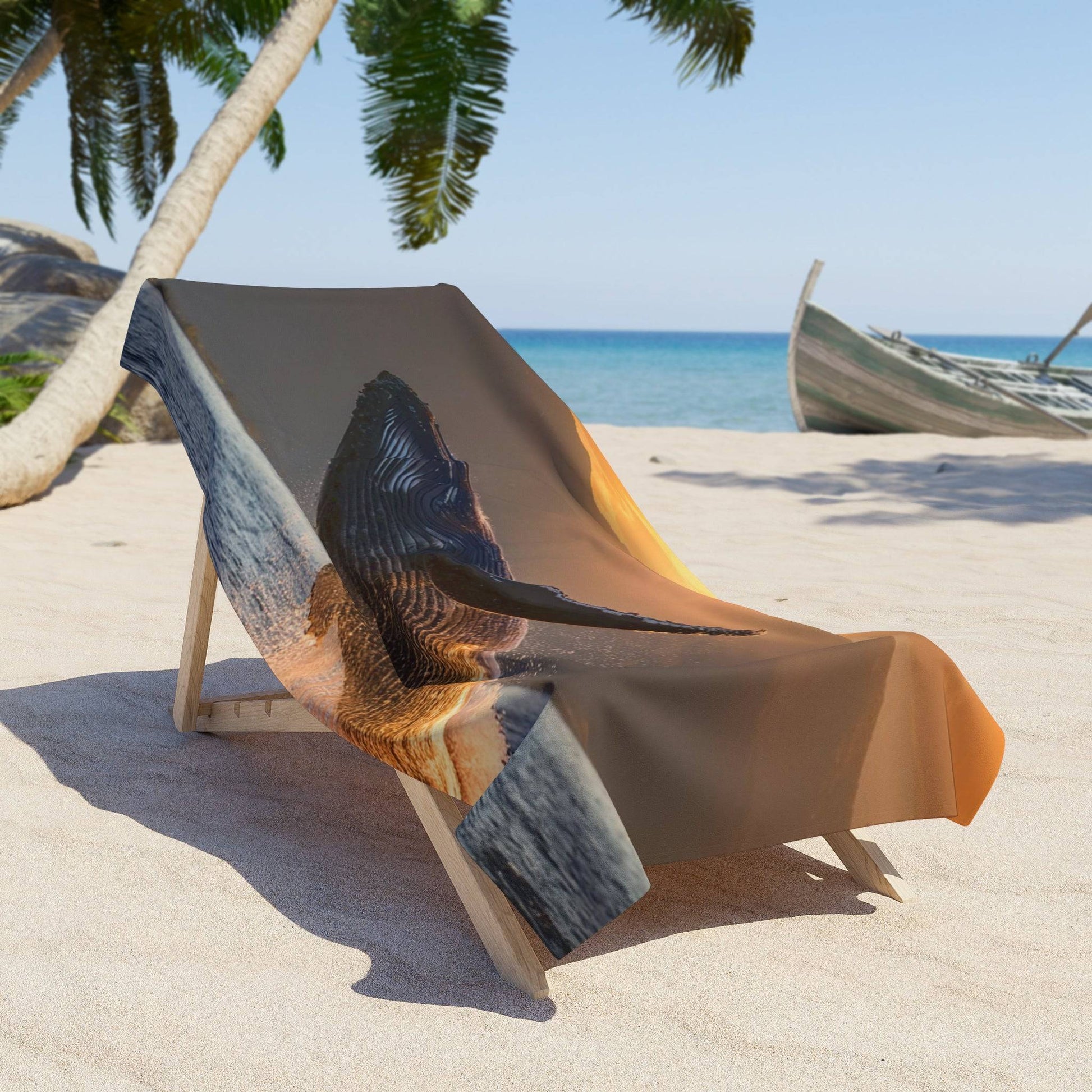 Humpback Whale, Beach Towel