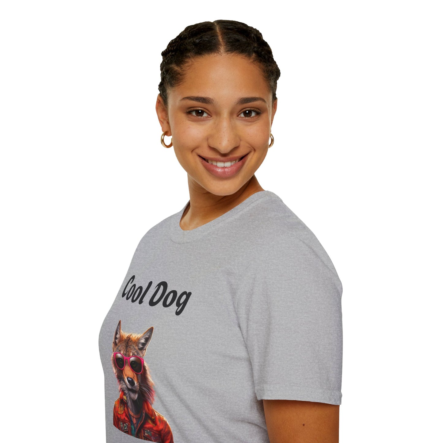 Cool Dog Graphic Unisex T-Shirt