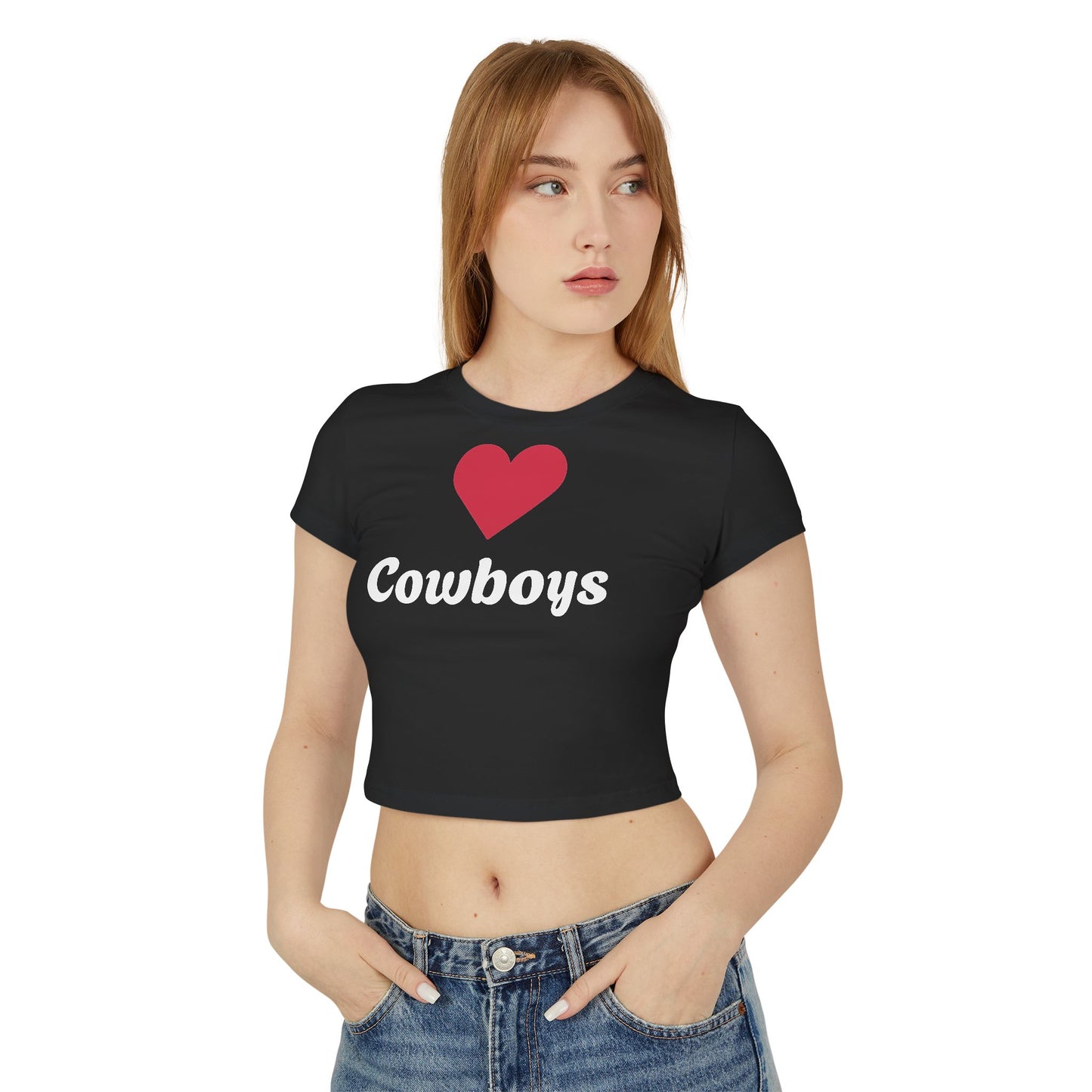 Love Cowboys, Women's Baby Tee