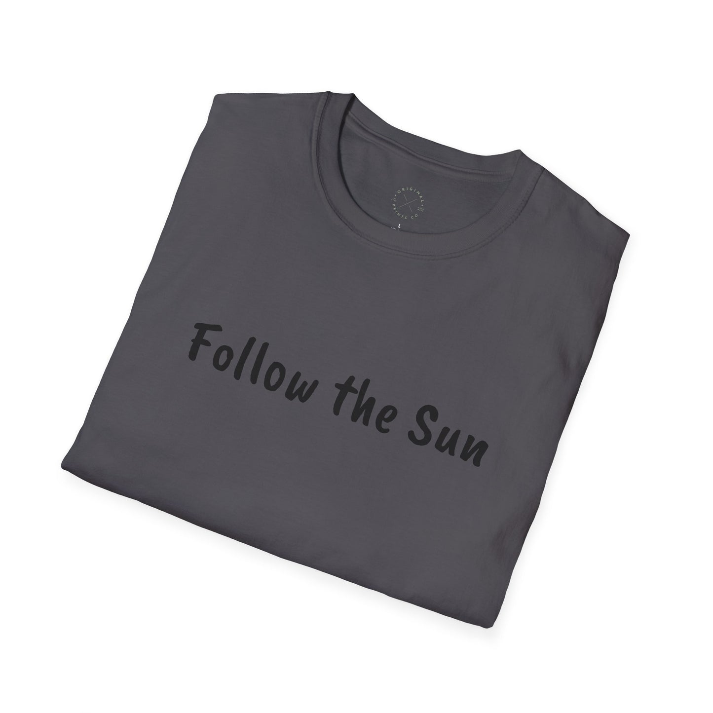 T-Shirt, Unisex Softstyle - Follow the Sun