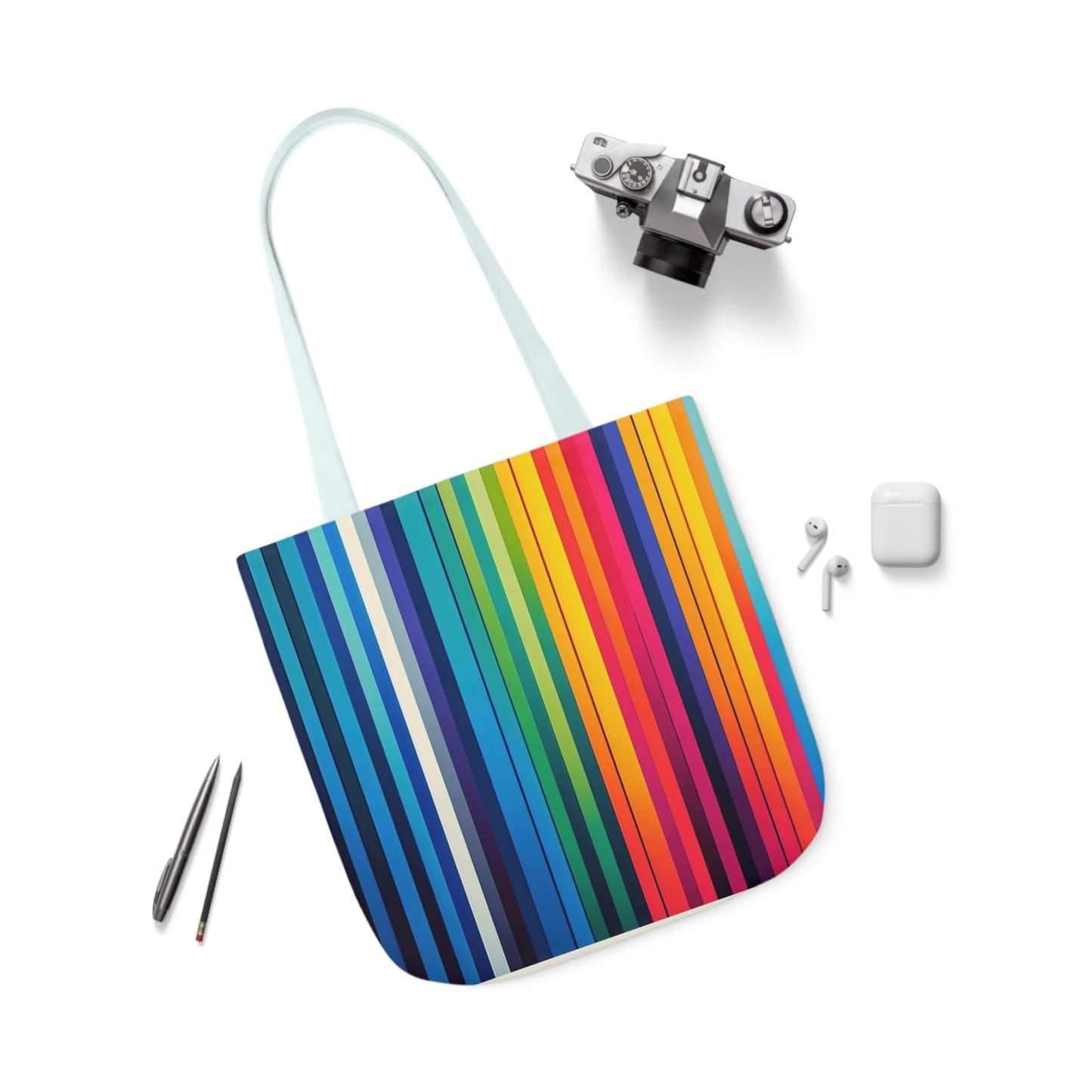 Stripes, Canvas Tote Bag