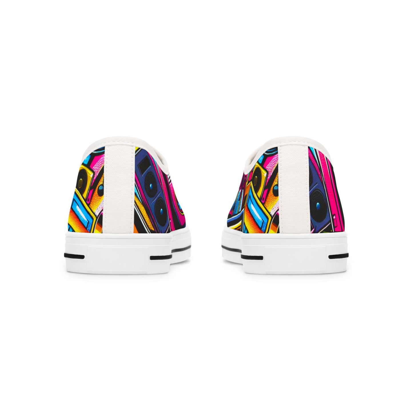 Retro Boombox Women's Low Top Sneakers