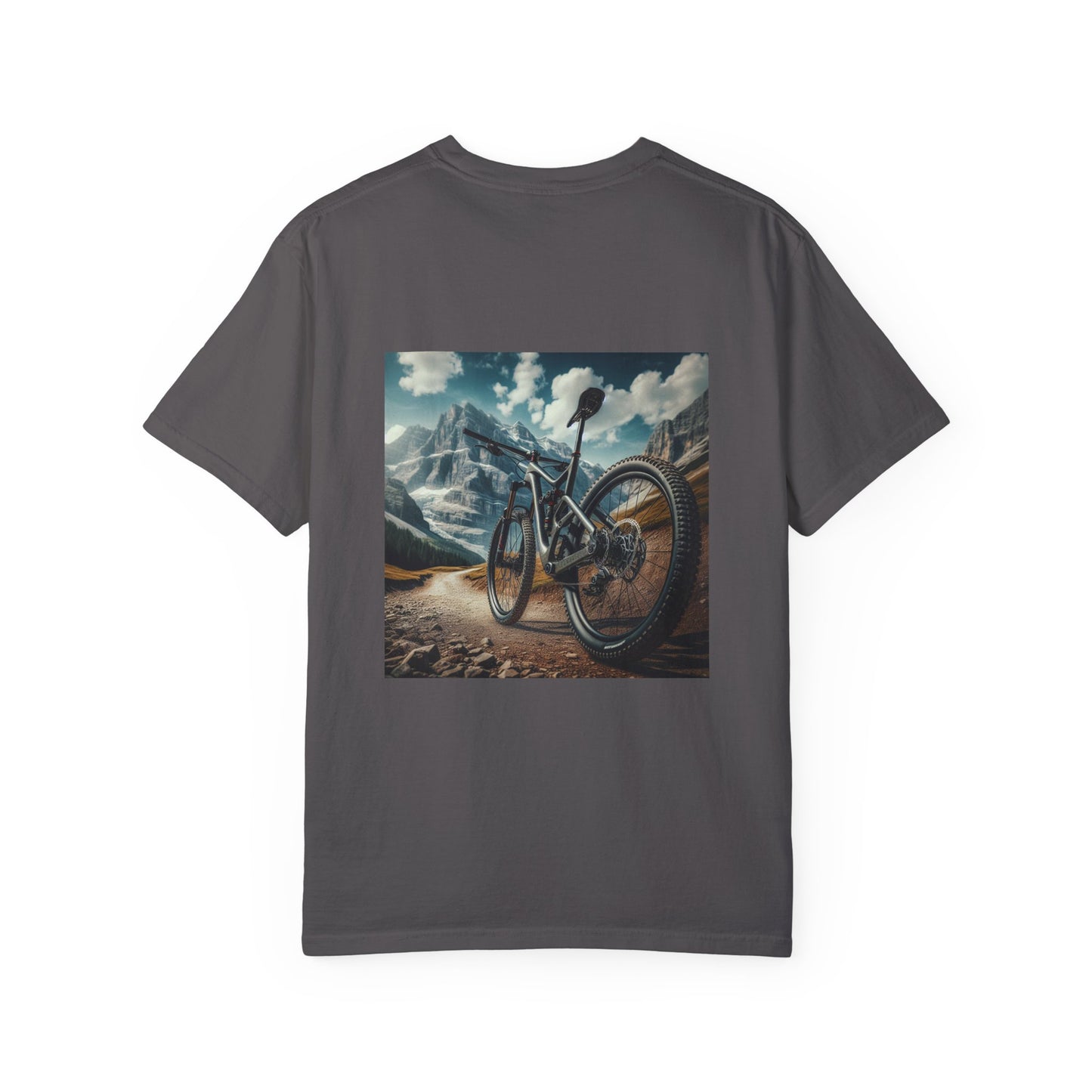 Mtn Biking, Unisex Garment-Dyed T-shirt