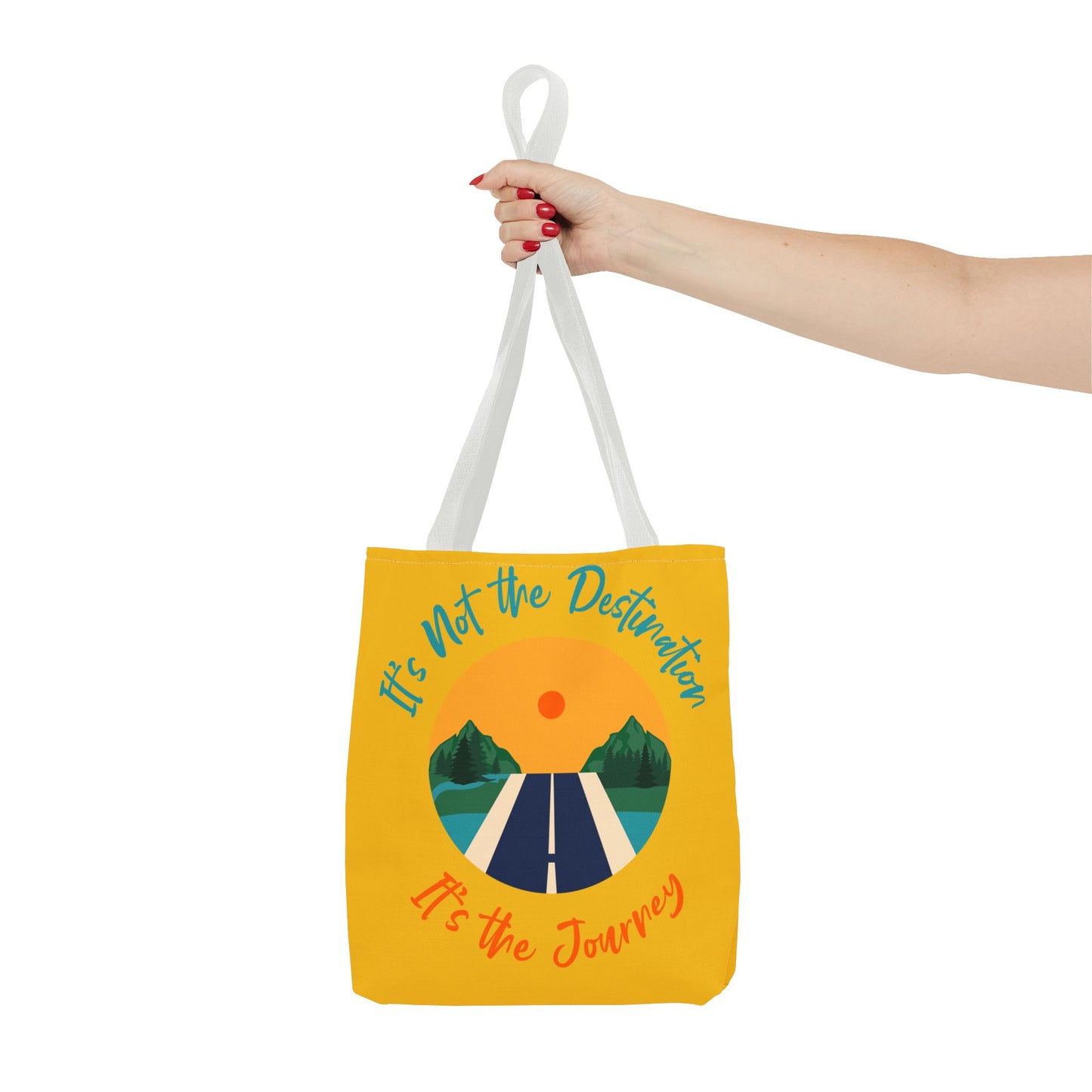 It's the Journey, Tote Bag