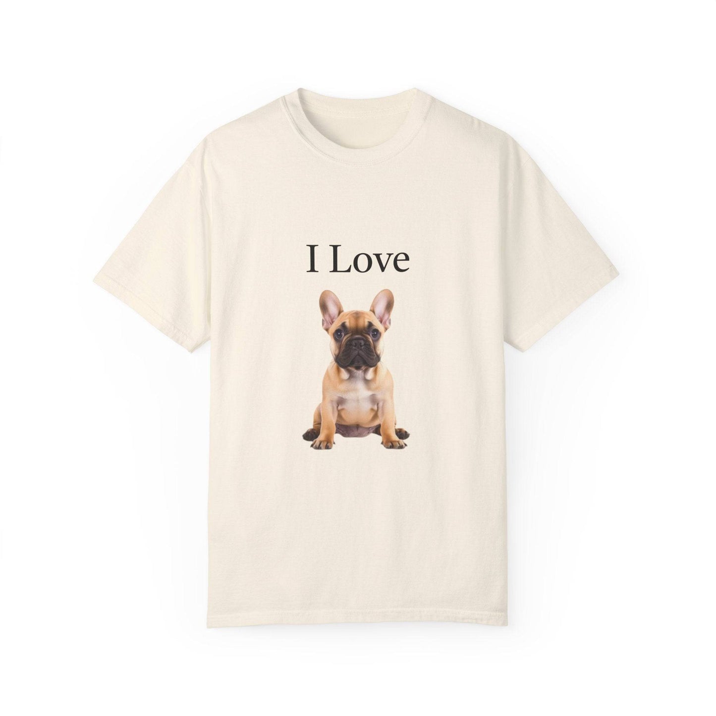 I Love, French BullDogs Unisex T-shirt