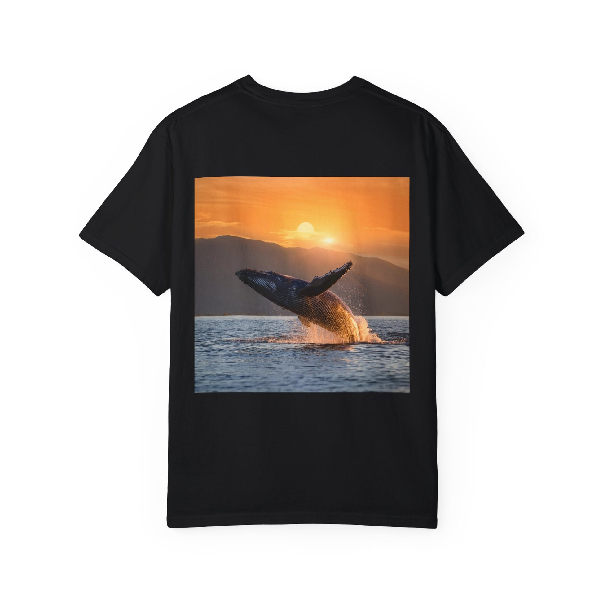 Lovin Life, Whale Print, Unisex T-shirt - Original Prints Co