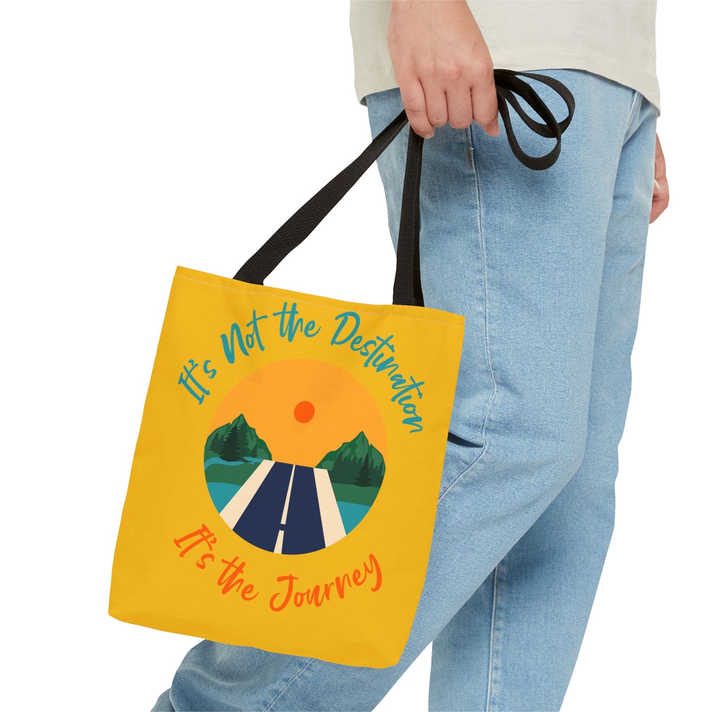 It's the Journey, Tote Bag