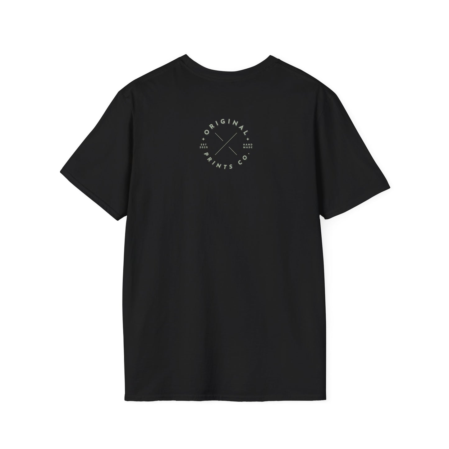 Original Prints Co Logo, Unisex Softstyle T-Shirt