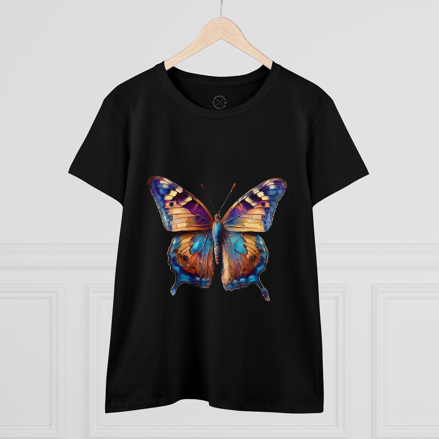 Women's Cotton Tee, Butterflies