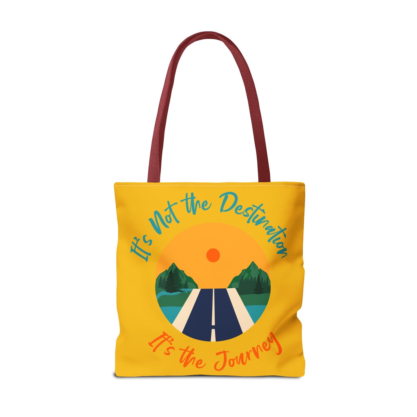 It's the Journey, Tote Bag