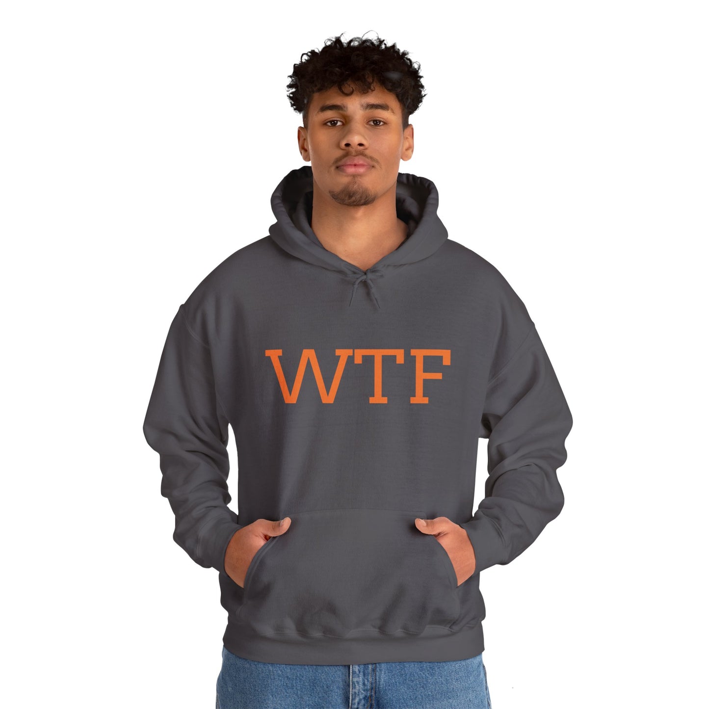 WTF, Unisex Hooded Sweatshirt