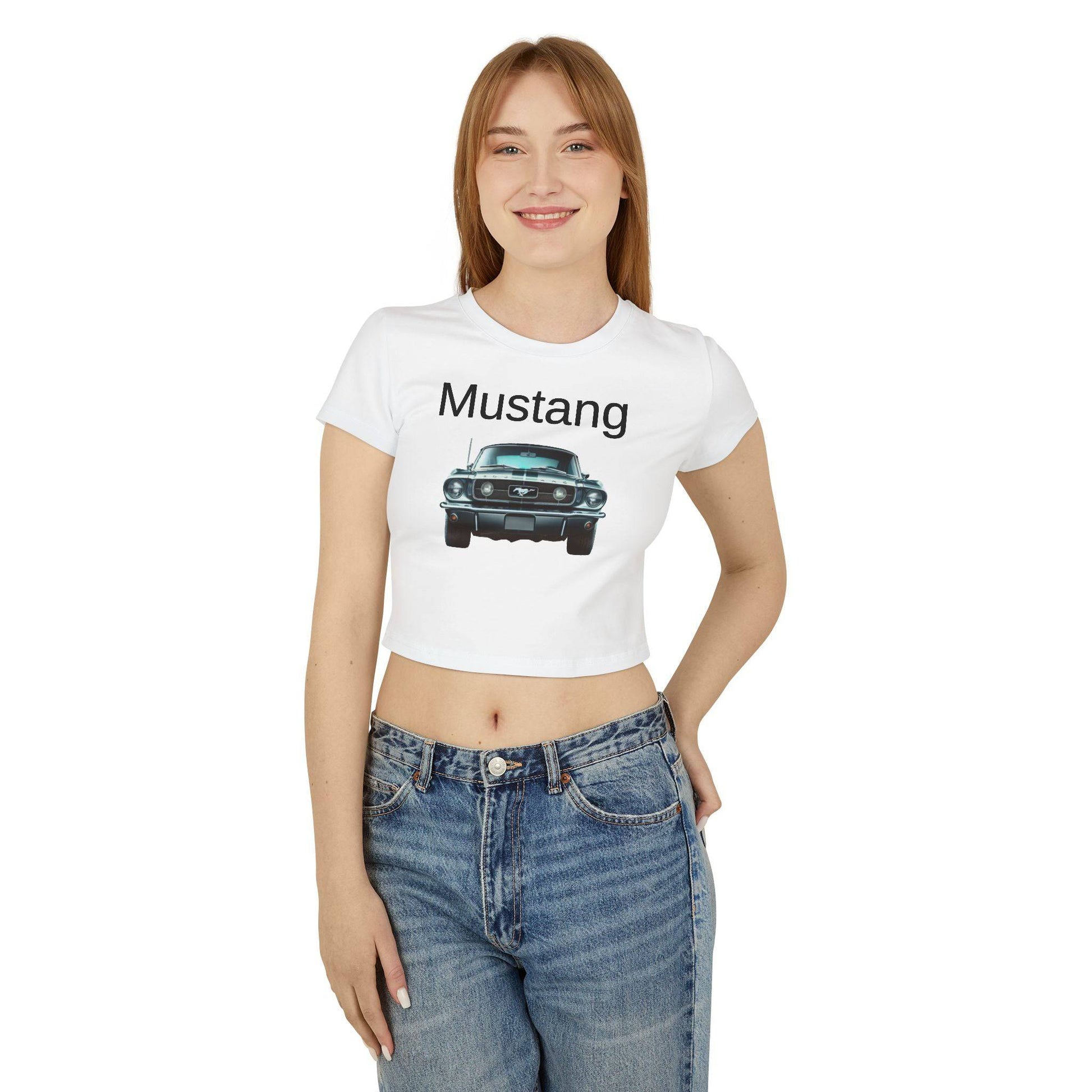 Mustang, Women's Baby Tee