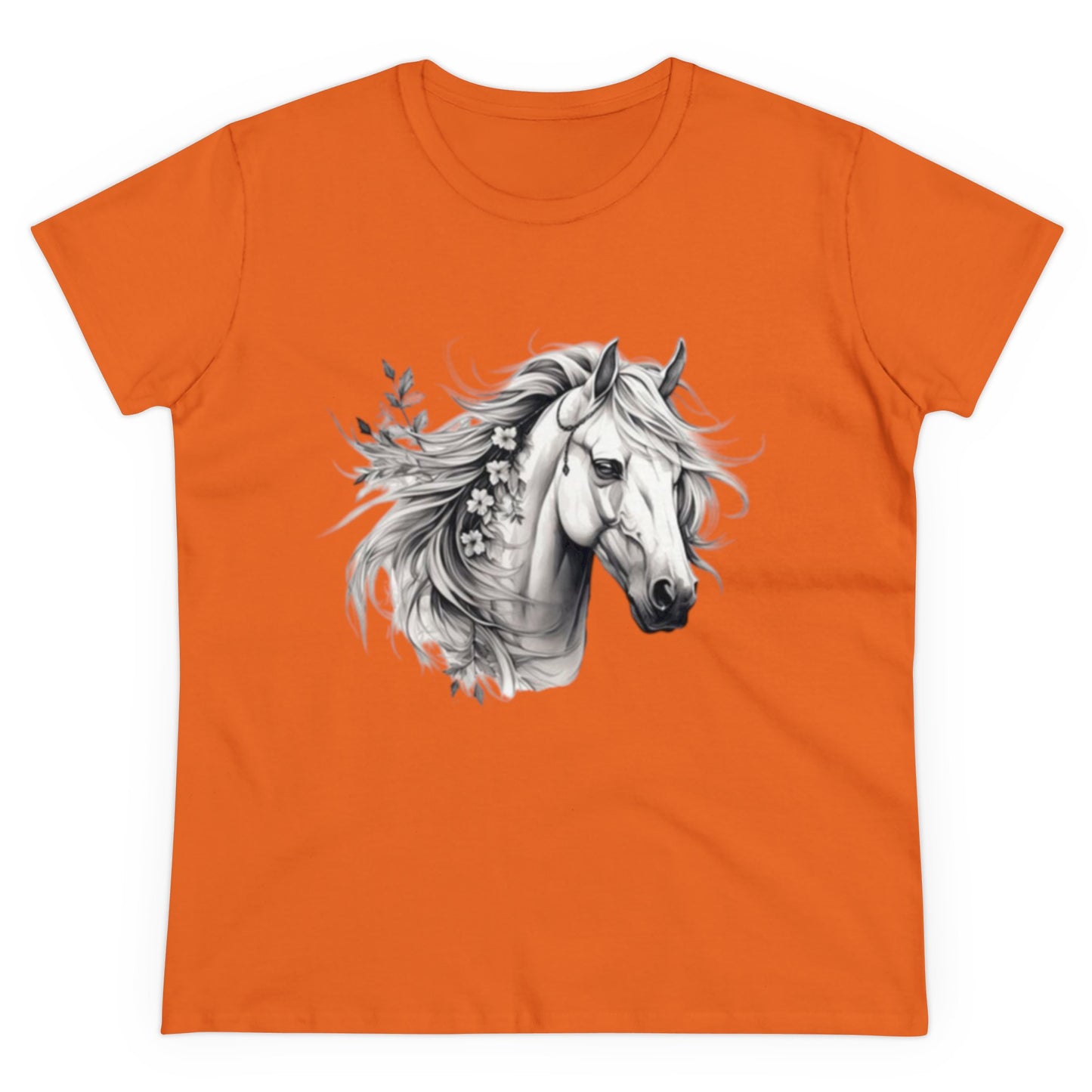 Horse Head, Women's Cotton Tee