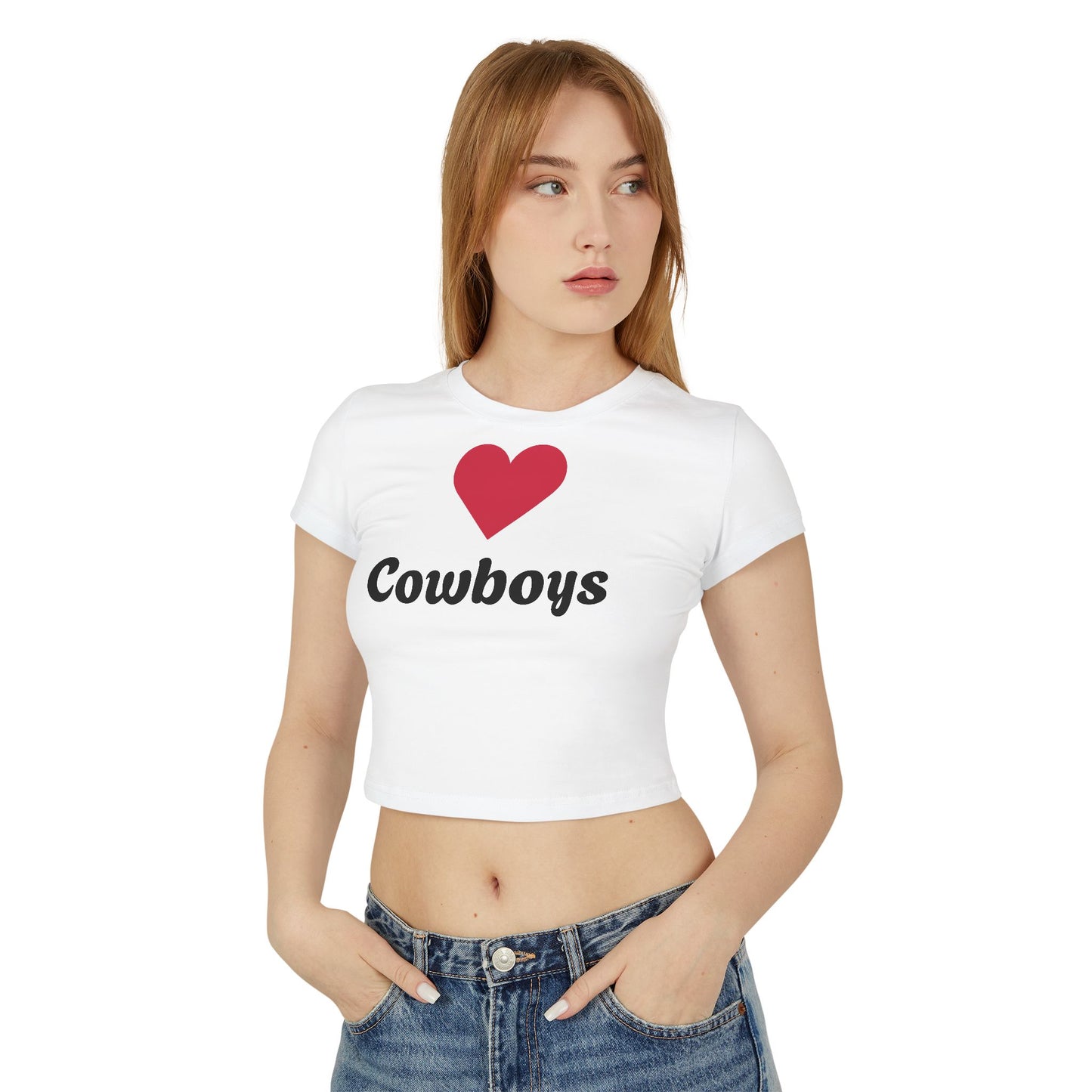 Love Cowboys, Women's Baby Tee