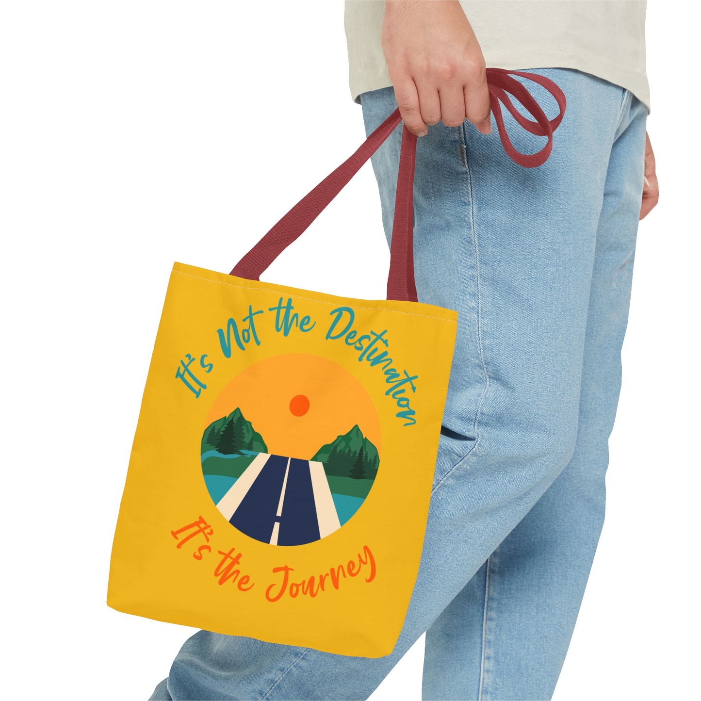 It's the Journey, Tote Bag