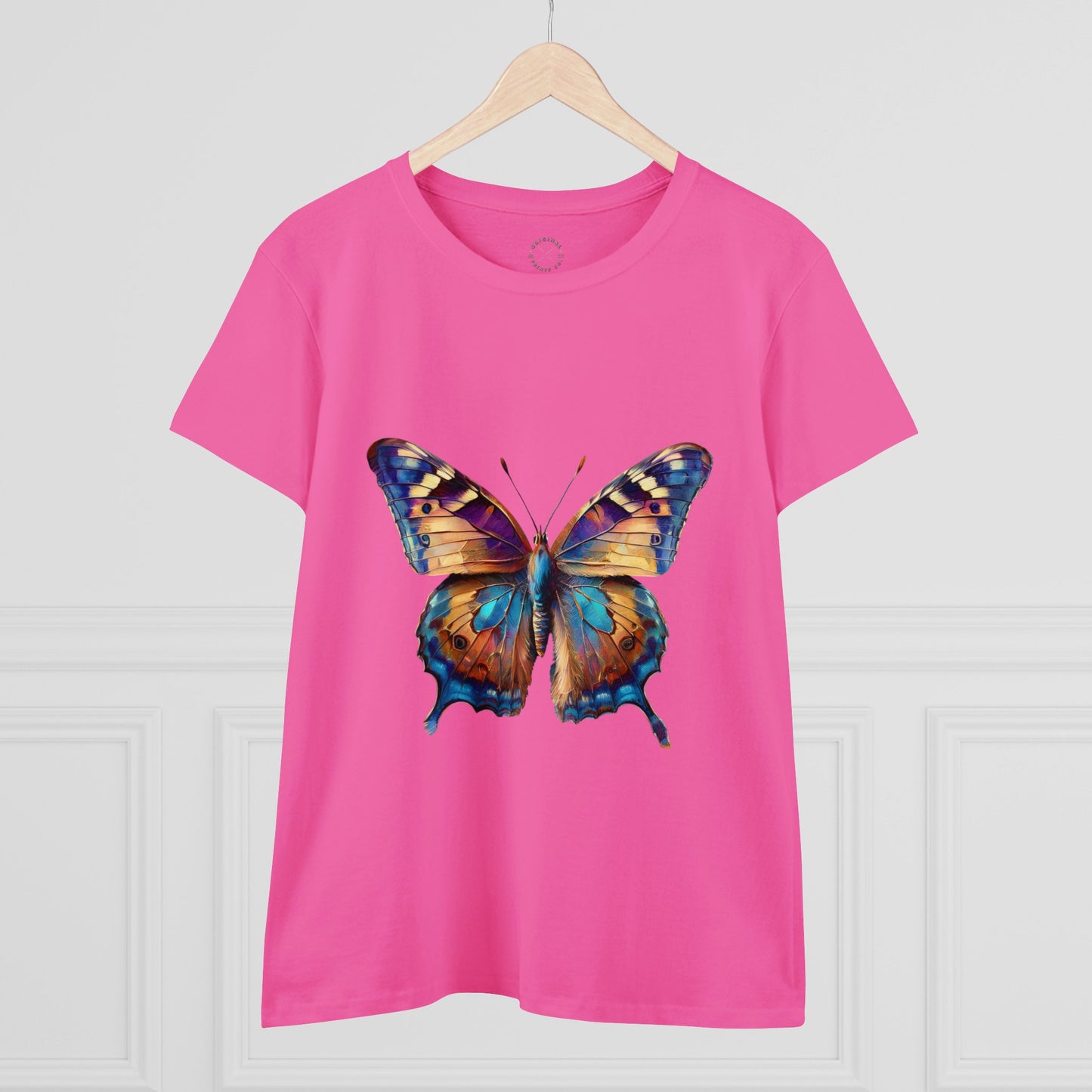 Women's Cotton Tee, Butterflies