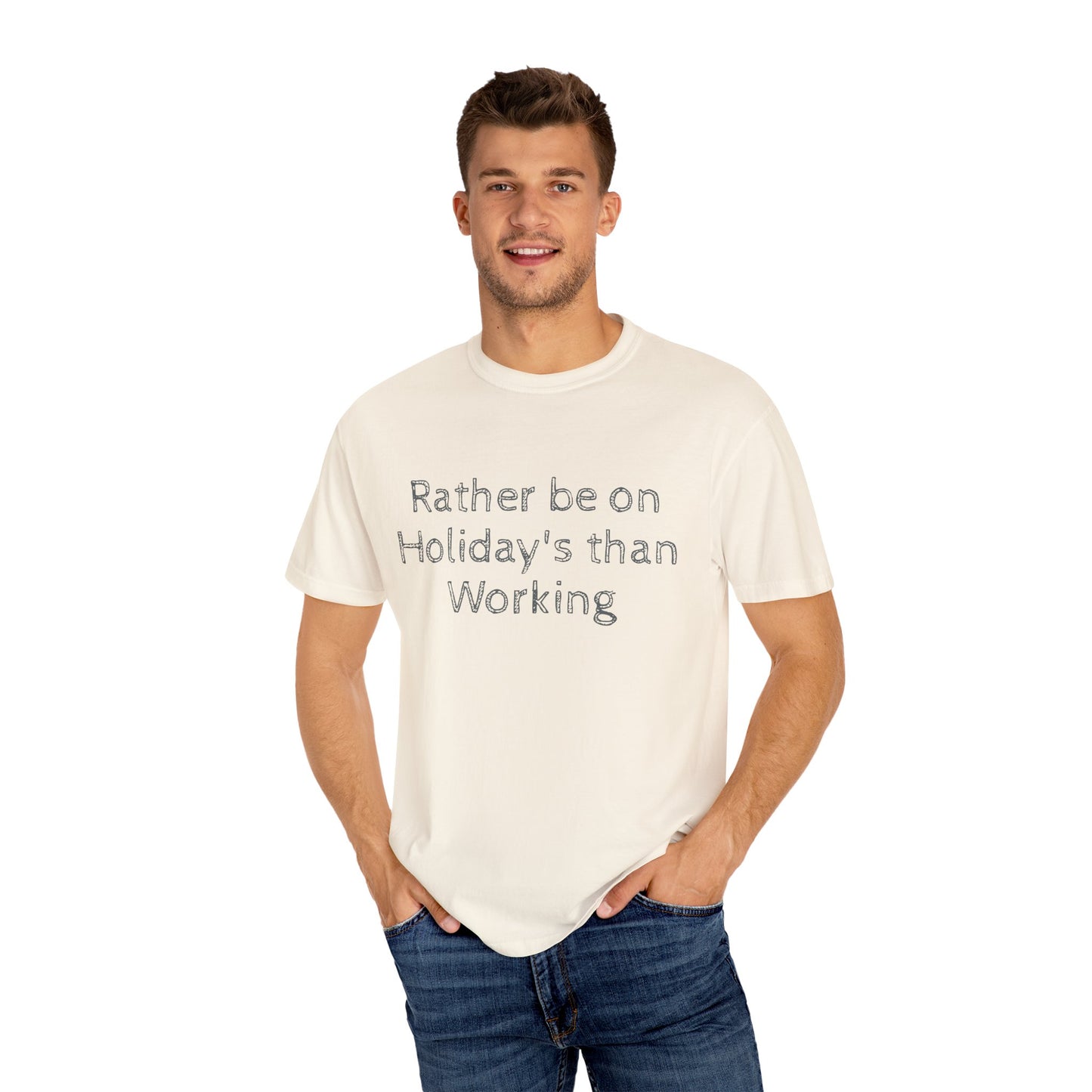 Rather be on Holiday, Unisex T-shirt