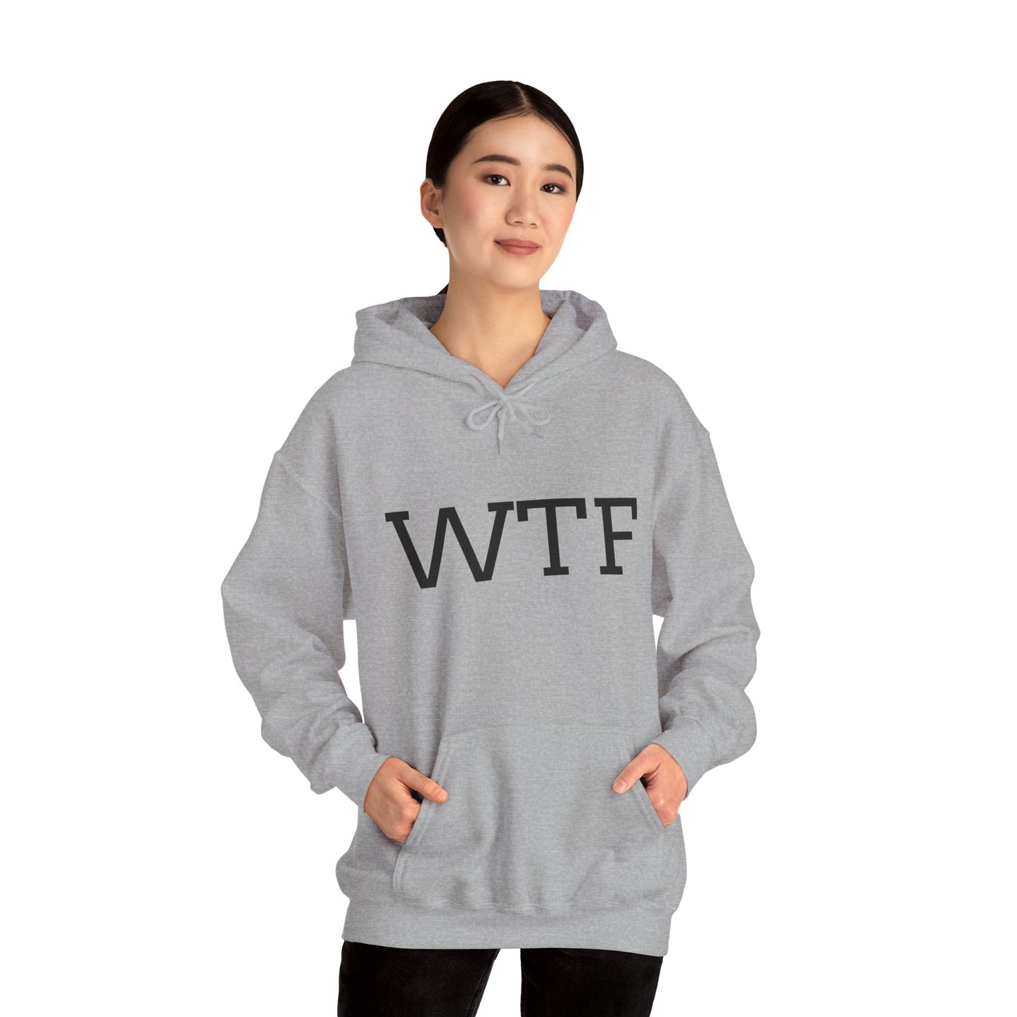 WTF, Unisex Hooded Sweatshirt