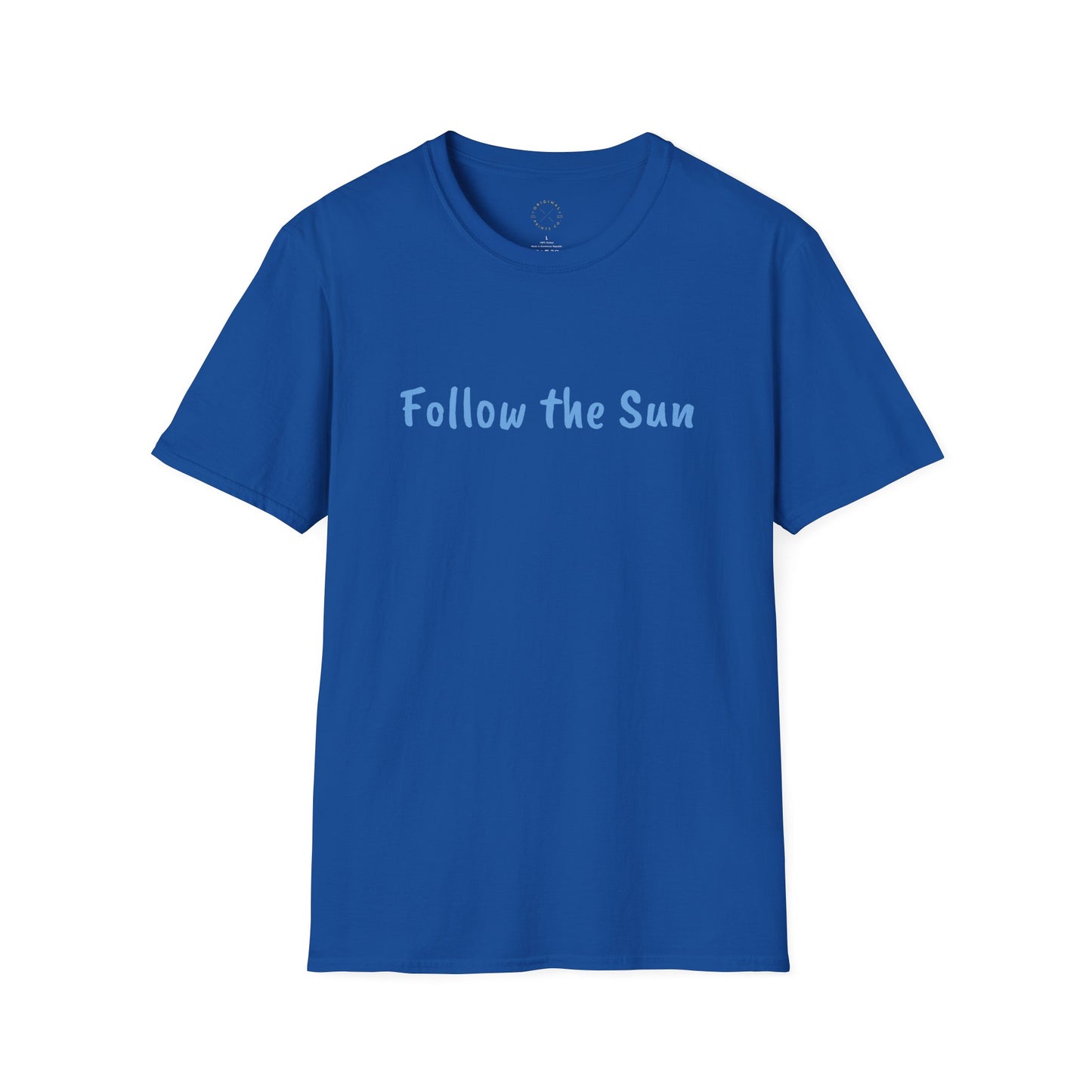 T-Shirt, Unisex Softstyle - Follow the Sun