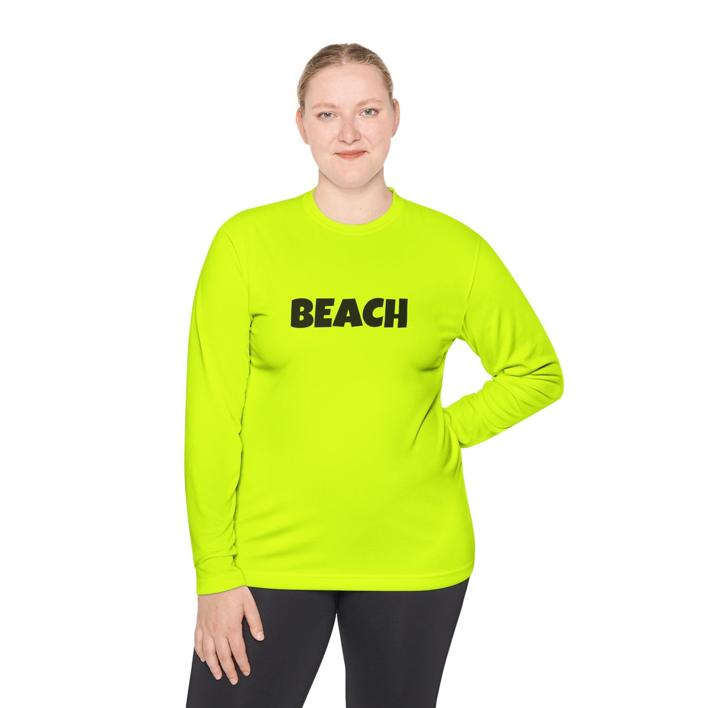 Beach Vibes Long Sleeve Tee - Unisex Lightweight Top for Casual Outings, Beach Days, Summer Celebration, Gift for Beach Lovers, [...]