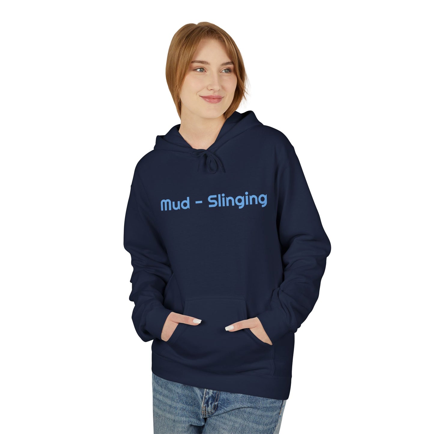 Mud Slinging Unisex Midweight Fleece Hoodie - Perfect for Off-Road Enthusiasts