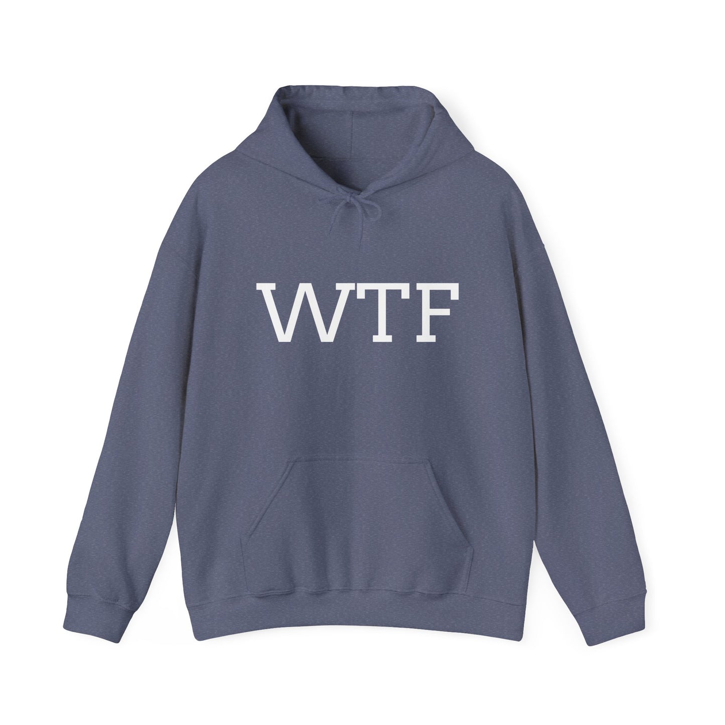 WTF, Unisex Heavy Blend™ Hooded Sweatshirt - Original Prints Co