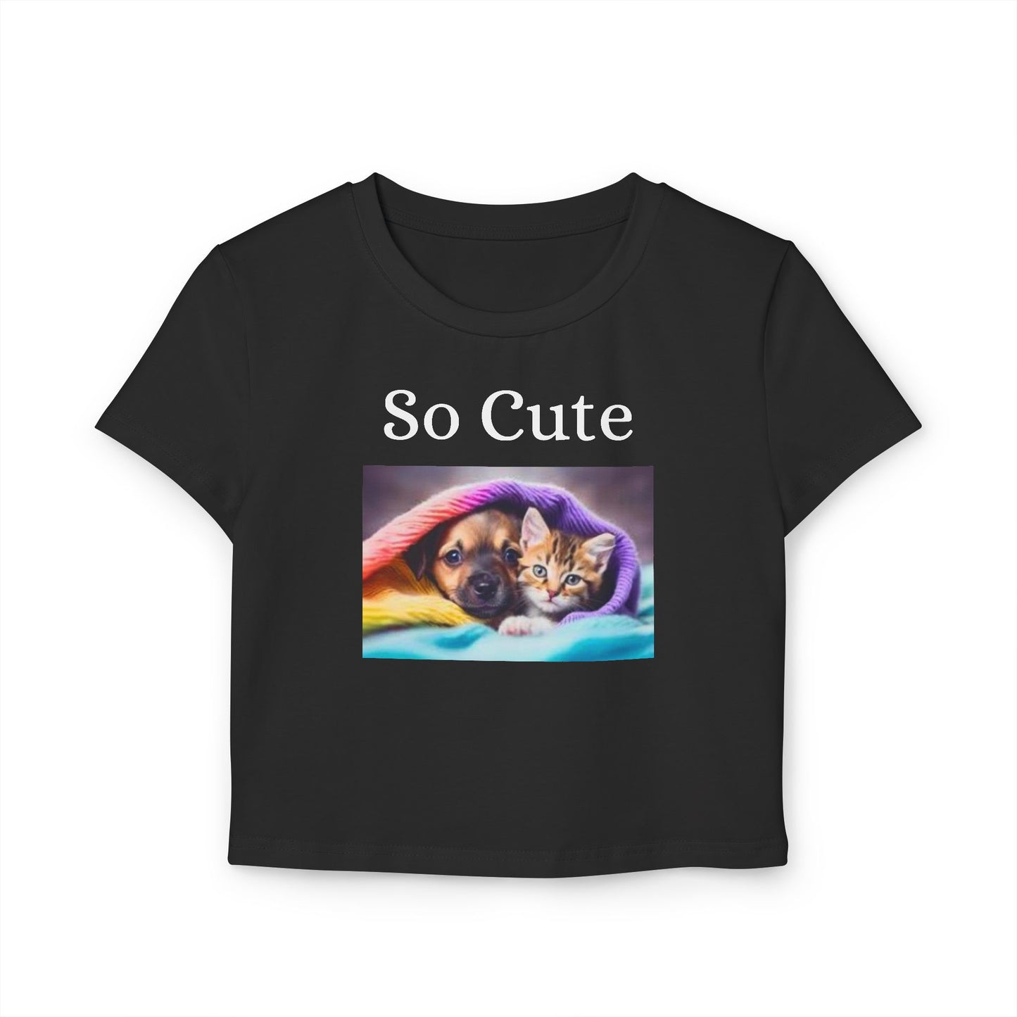 So Cute, Women's Baby Tee