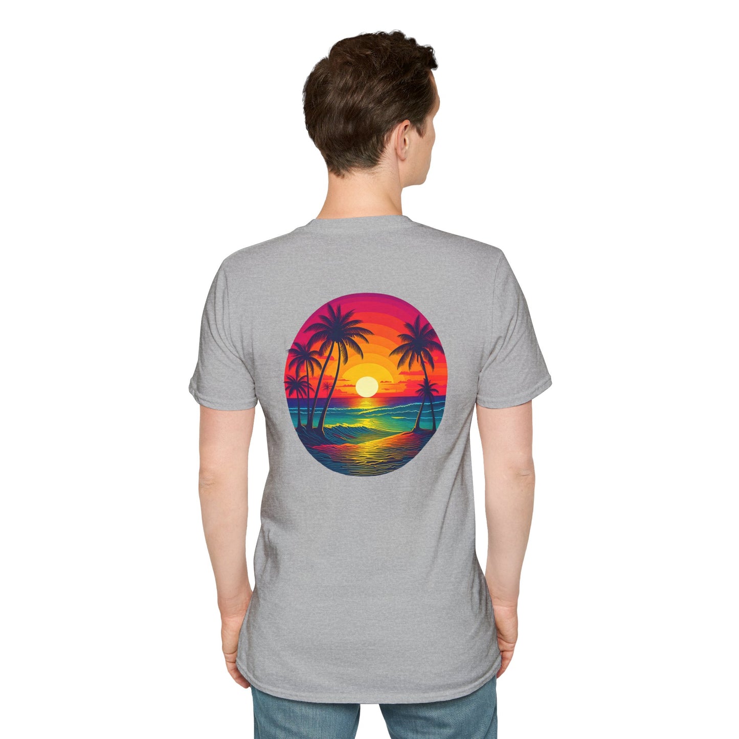 T-Shirt, Unisex Softstyle - Follow the Sun