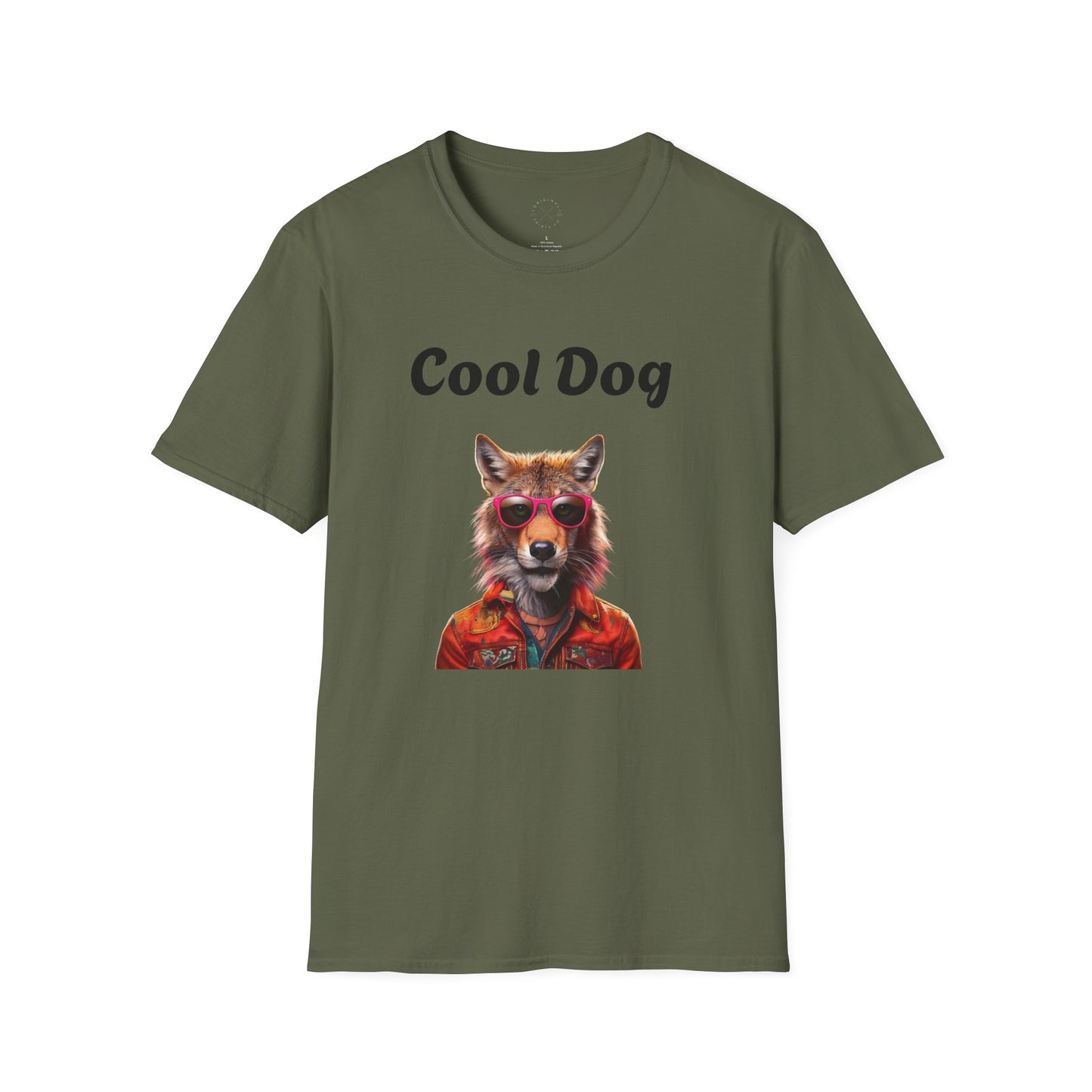 Cool Dog Graphic Unisex T-Shirt