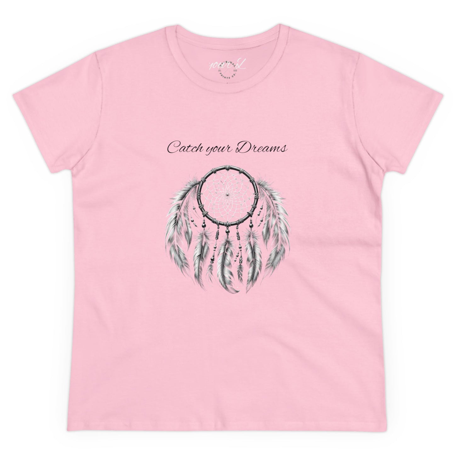 Women's Cotton Tee, Catch your Dreams