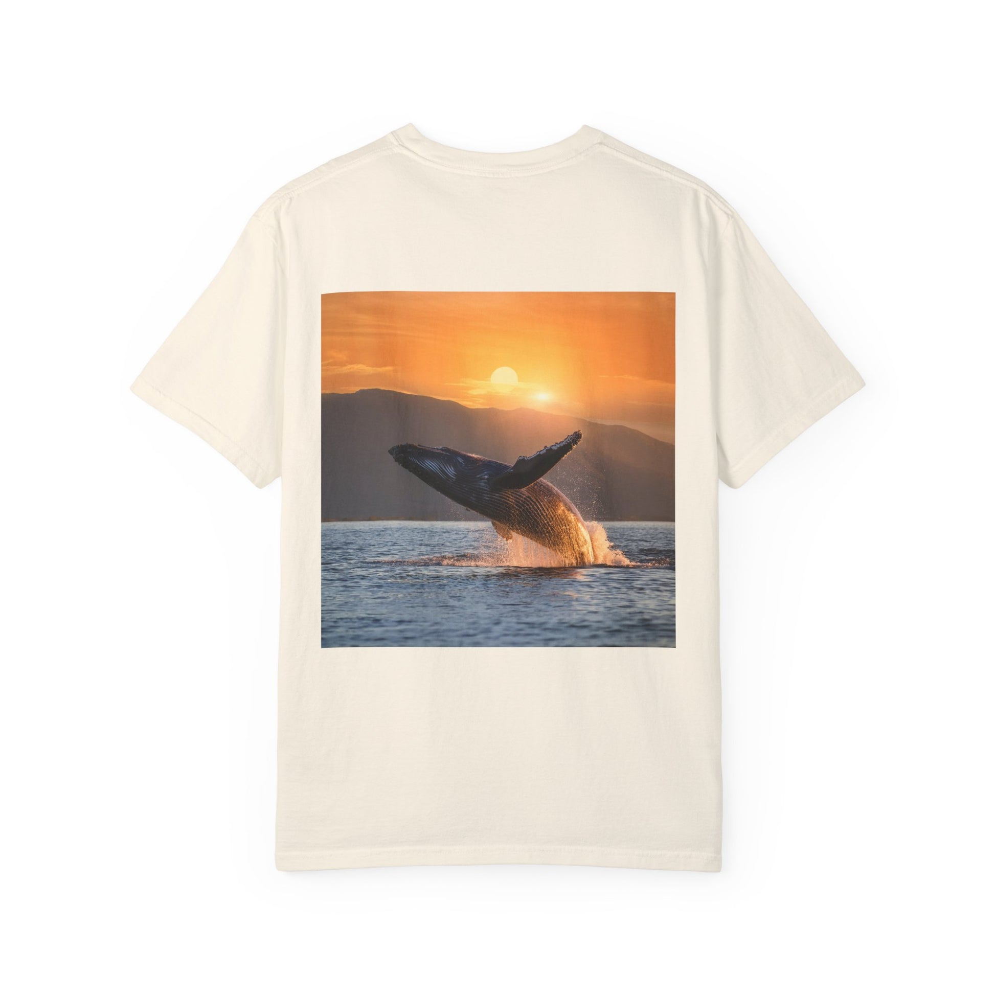 Lovin Life, Whale Print, Unisex T-shirt - Original Prints Co