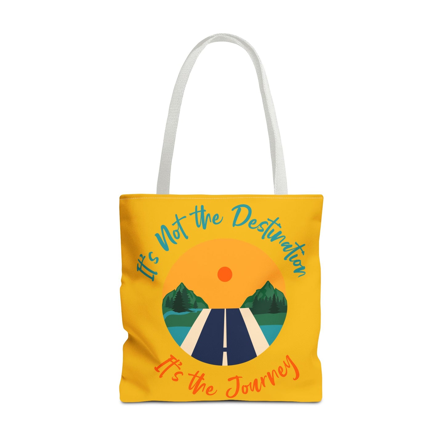 It's the Journey, Tote Bag