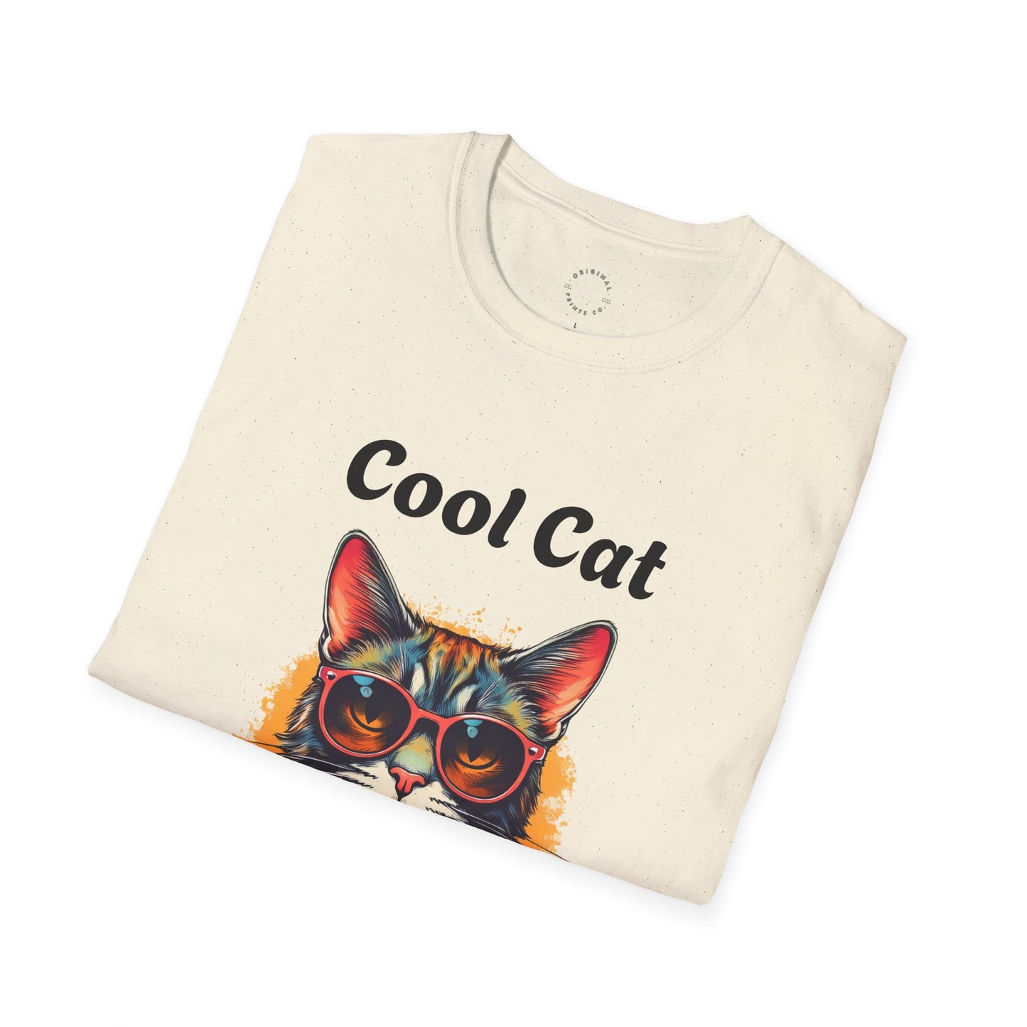 Cool Cat Unisex Softstyle T-Shirt