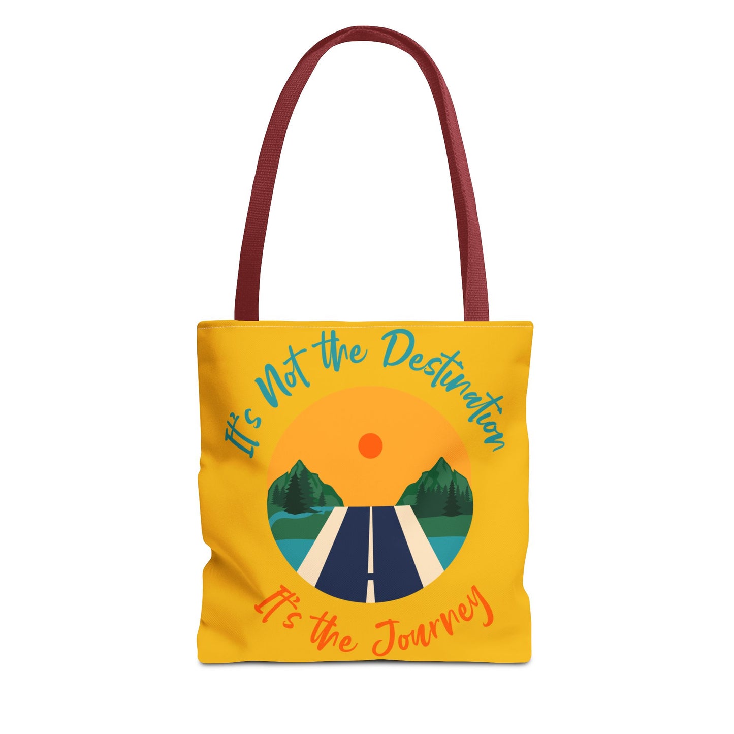 It's the Journey, Tote Bag