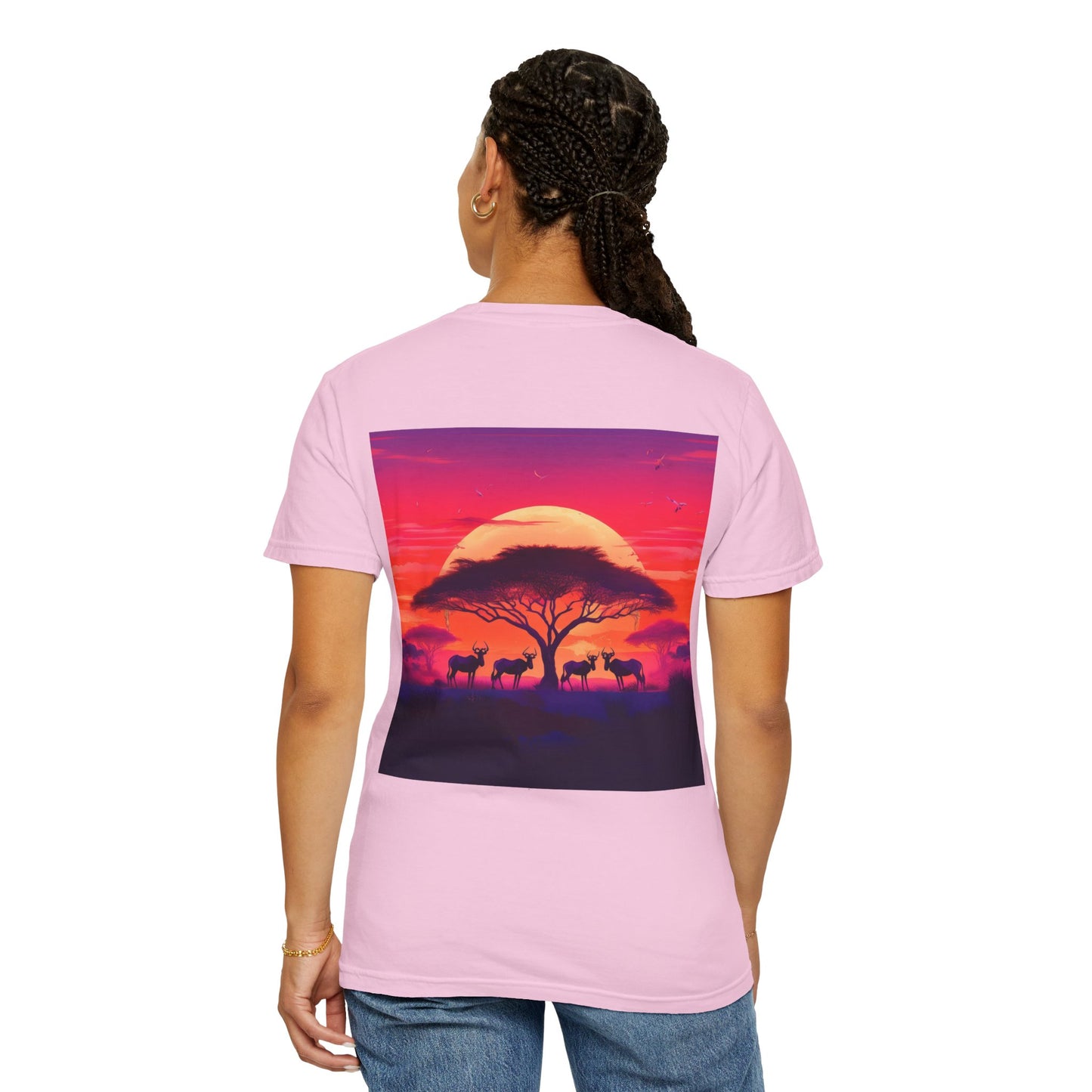 Safari Sunset, Unisex T-shirt