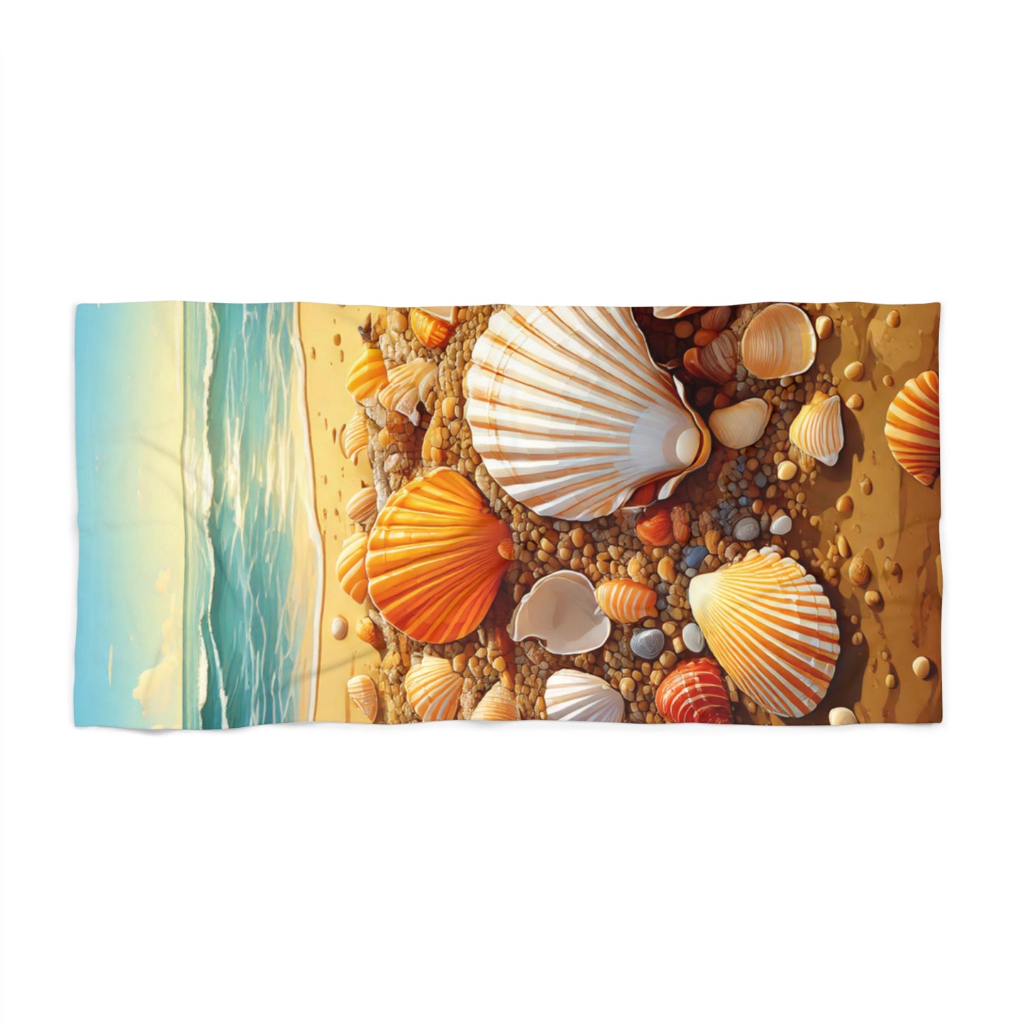 Shells on the Beach, Beach Towel