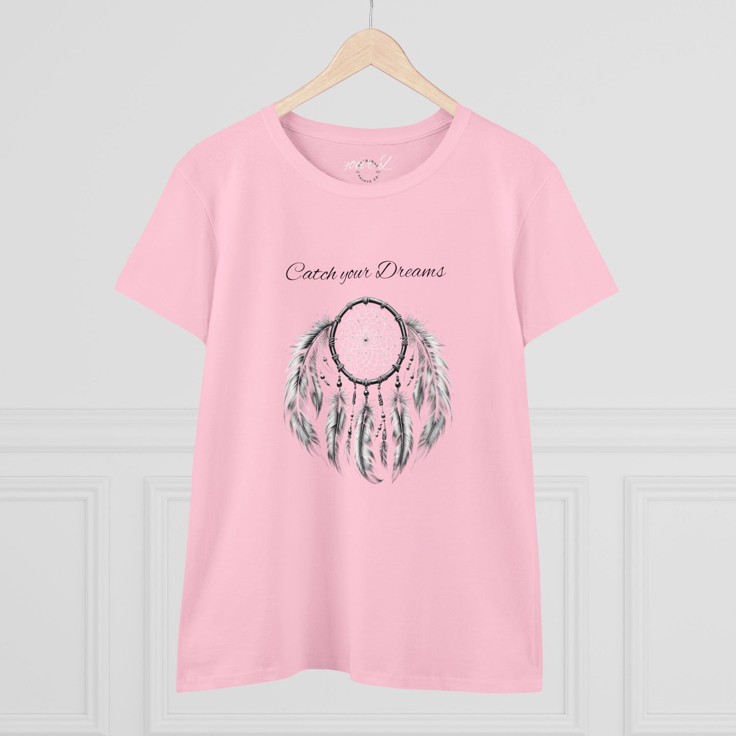 Women's Cotton Tee, Catch your Dreams