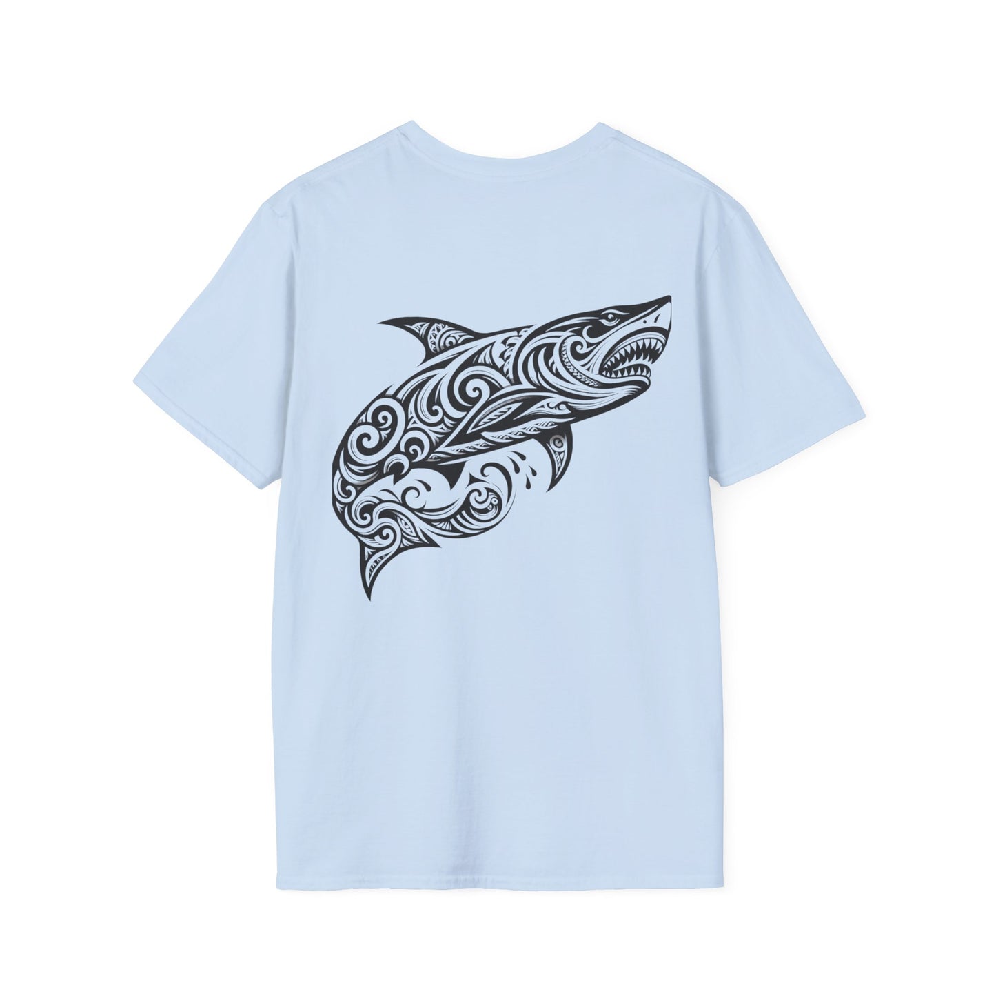 Unisex Shark Design Softstyle T-Shirt