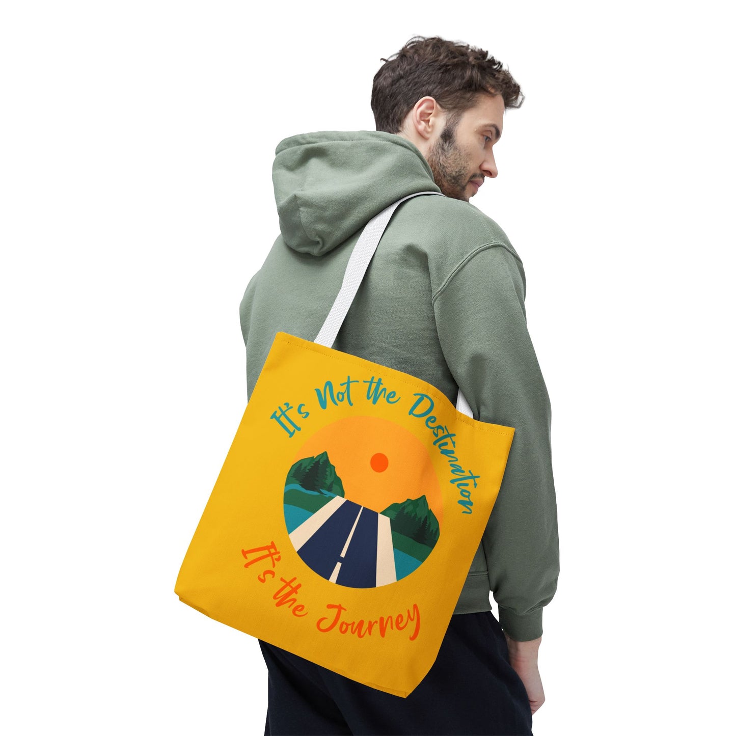 It's the Journey, Tote Bag