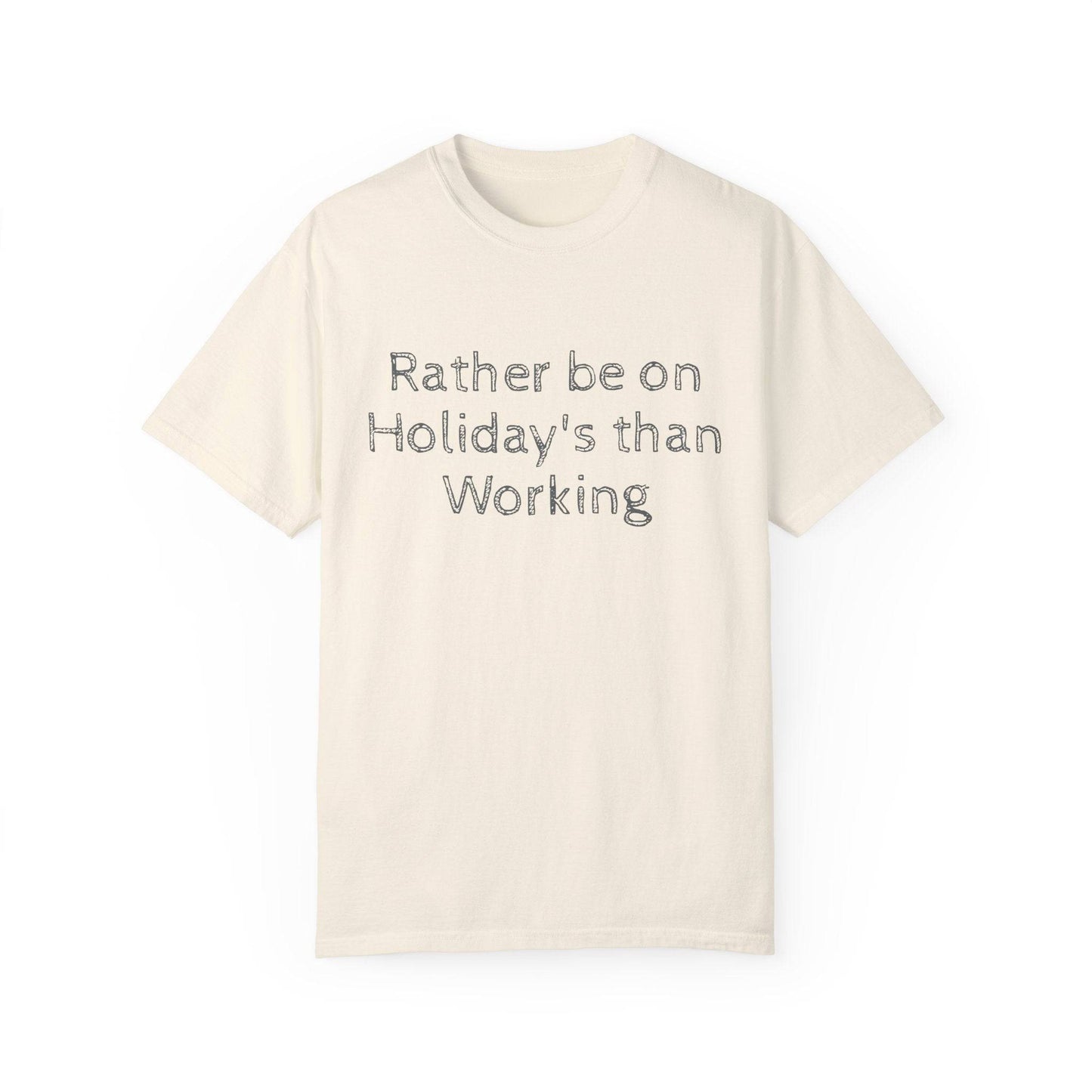 Rather be on Holiday, Unisex T-shirt