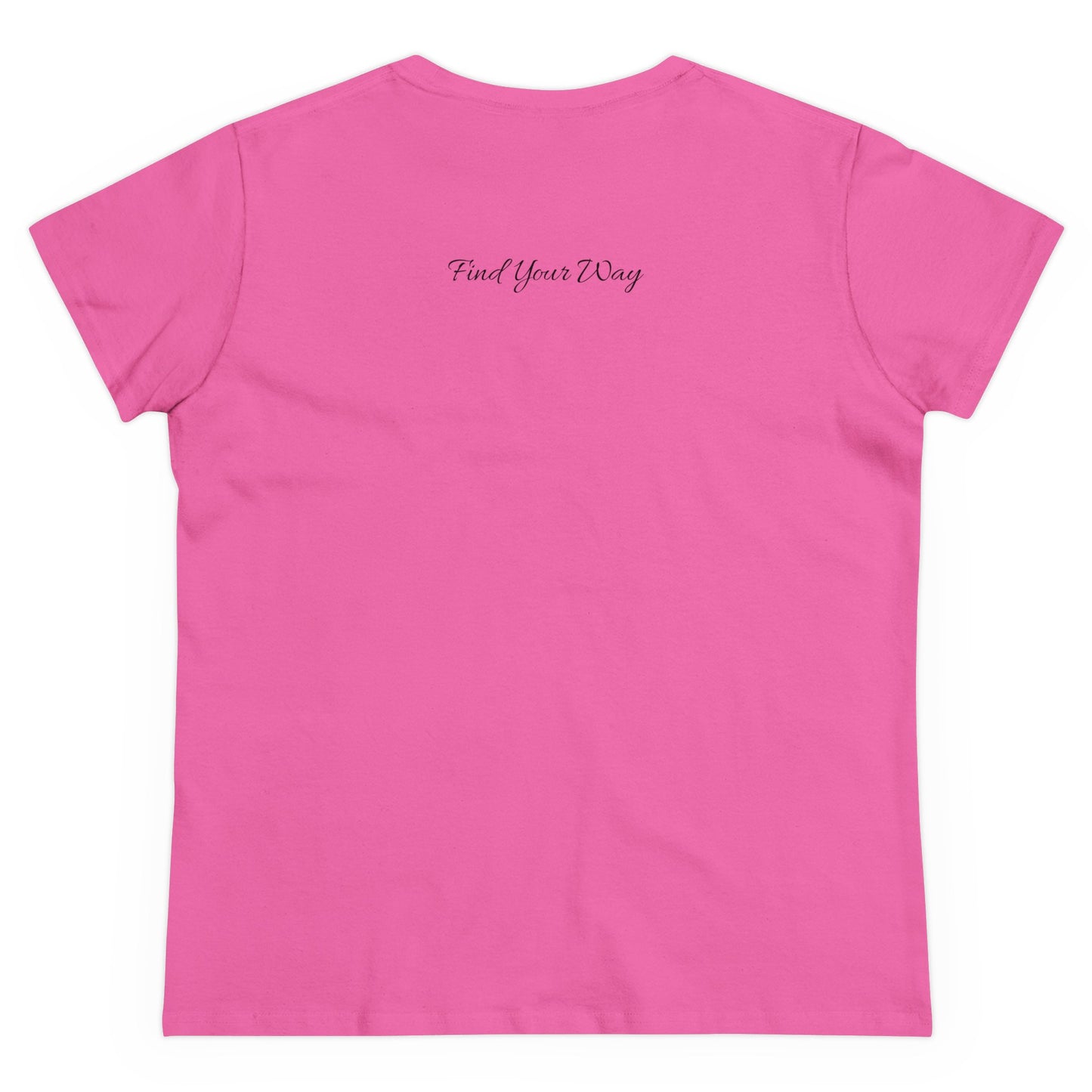 Women's Cotton Tee, Find your way