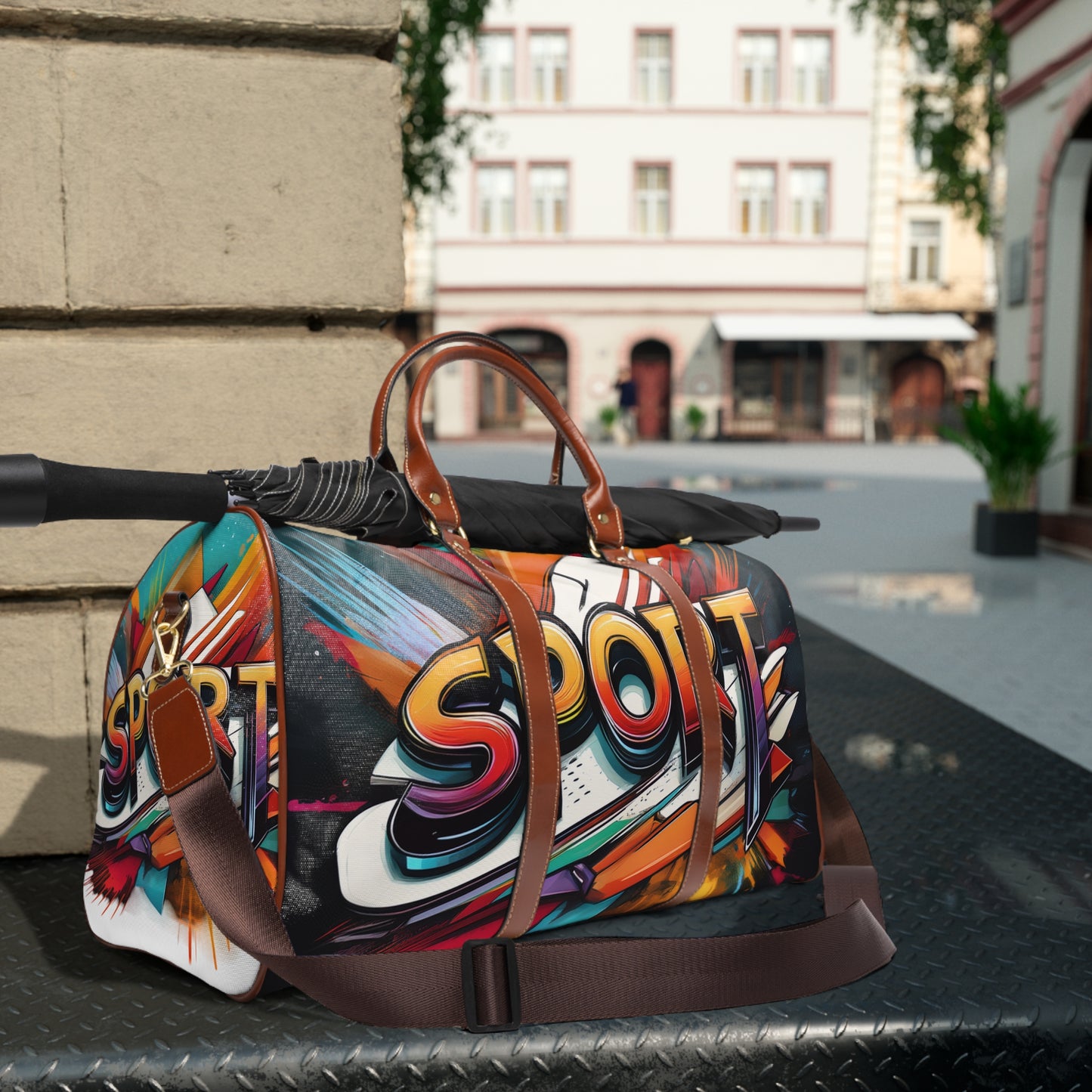 Sporty Waterproof Travel Bag for Adventurers, Gym Goers, Sport Days.