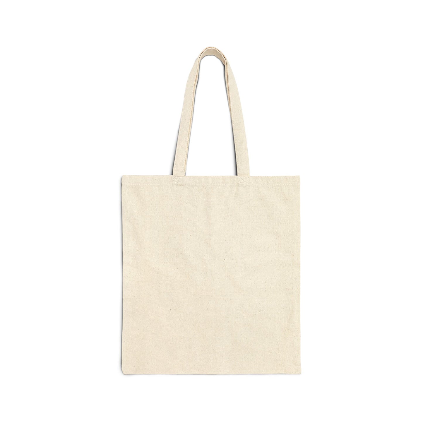 Smile, Cotton Canvas Tote Bag